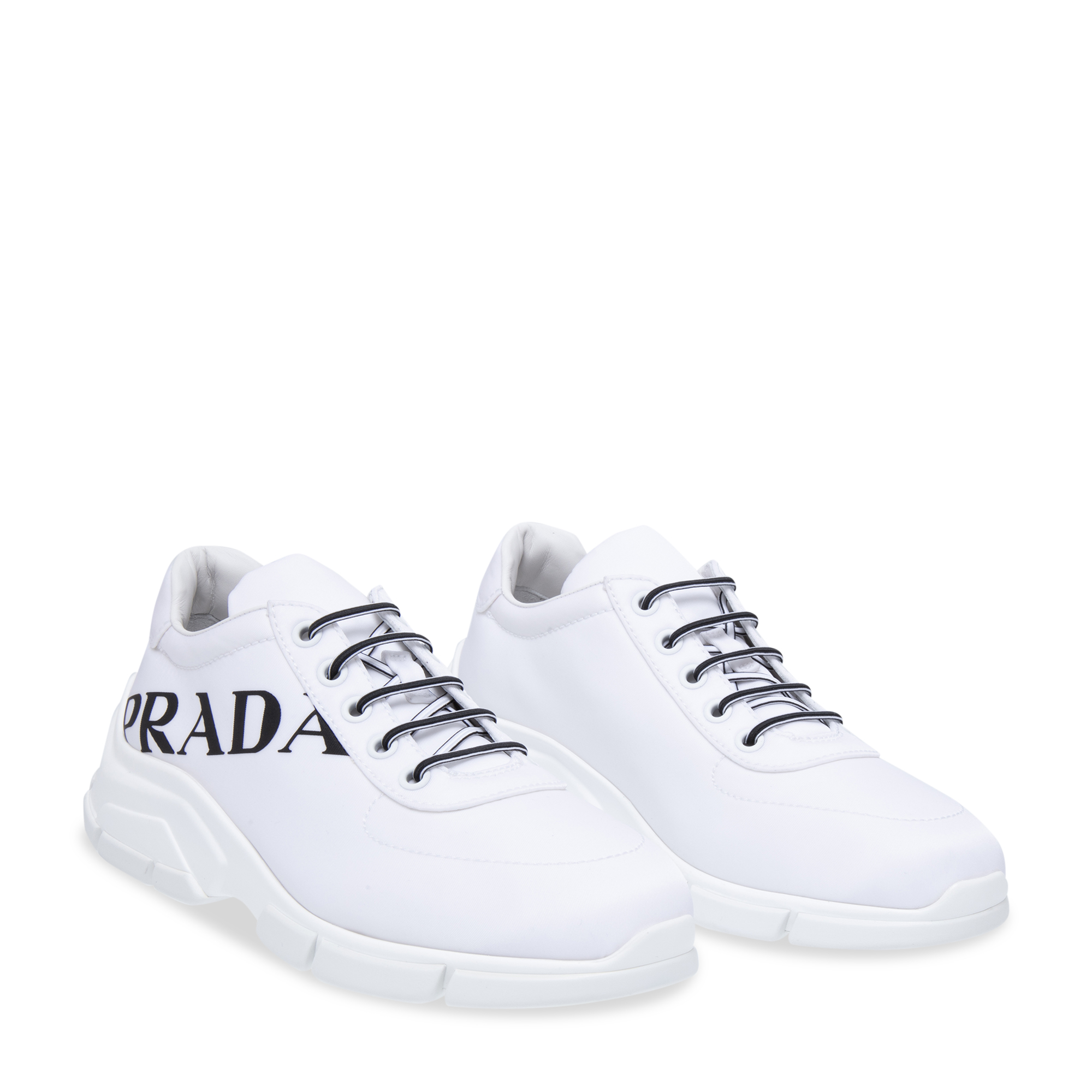 

Knit sneakers, White