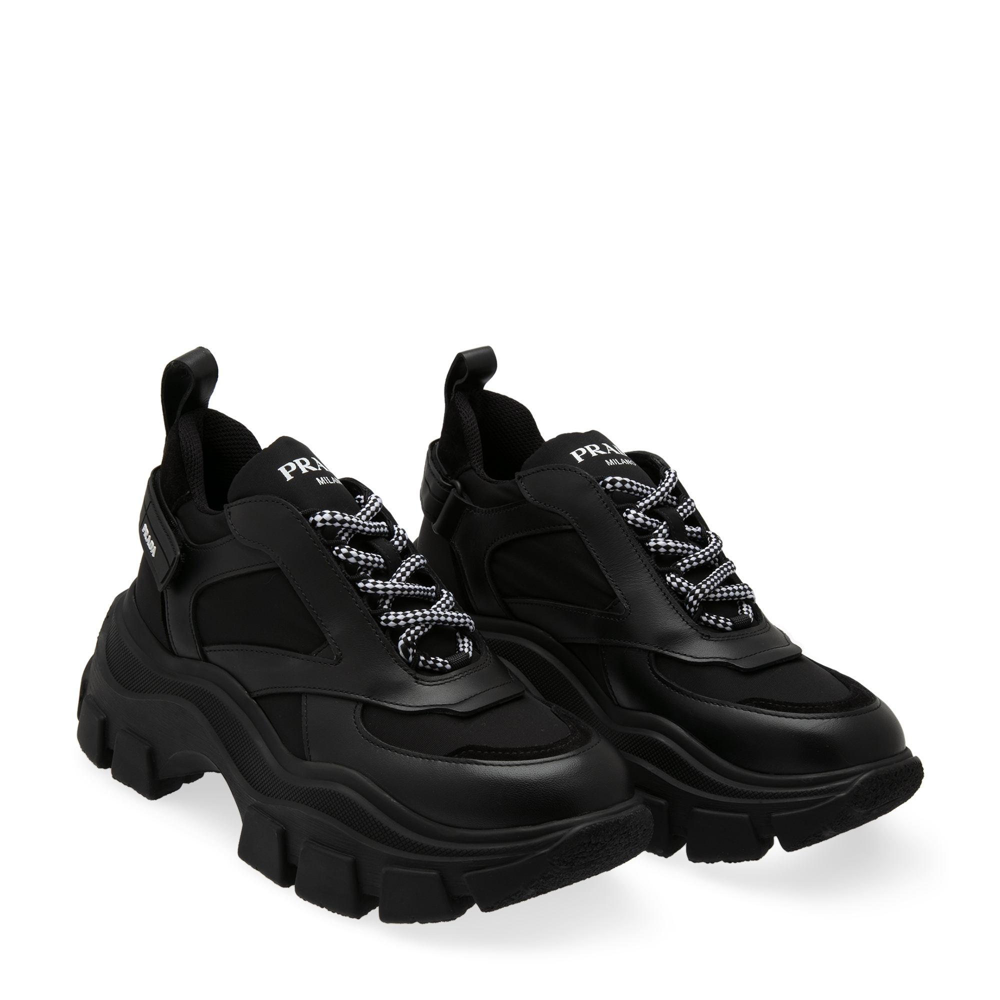 

Block sneakers, Black