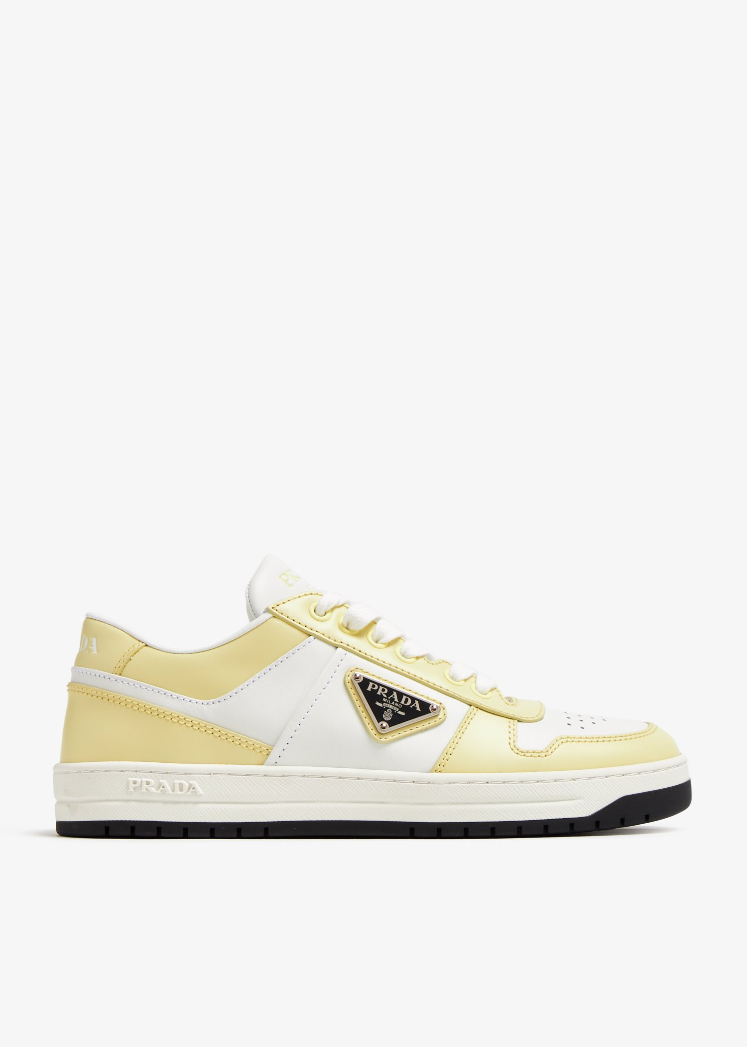 

Downtown leather sneakers, Yellow