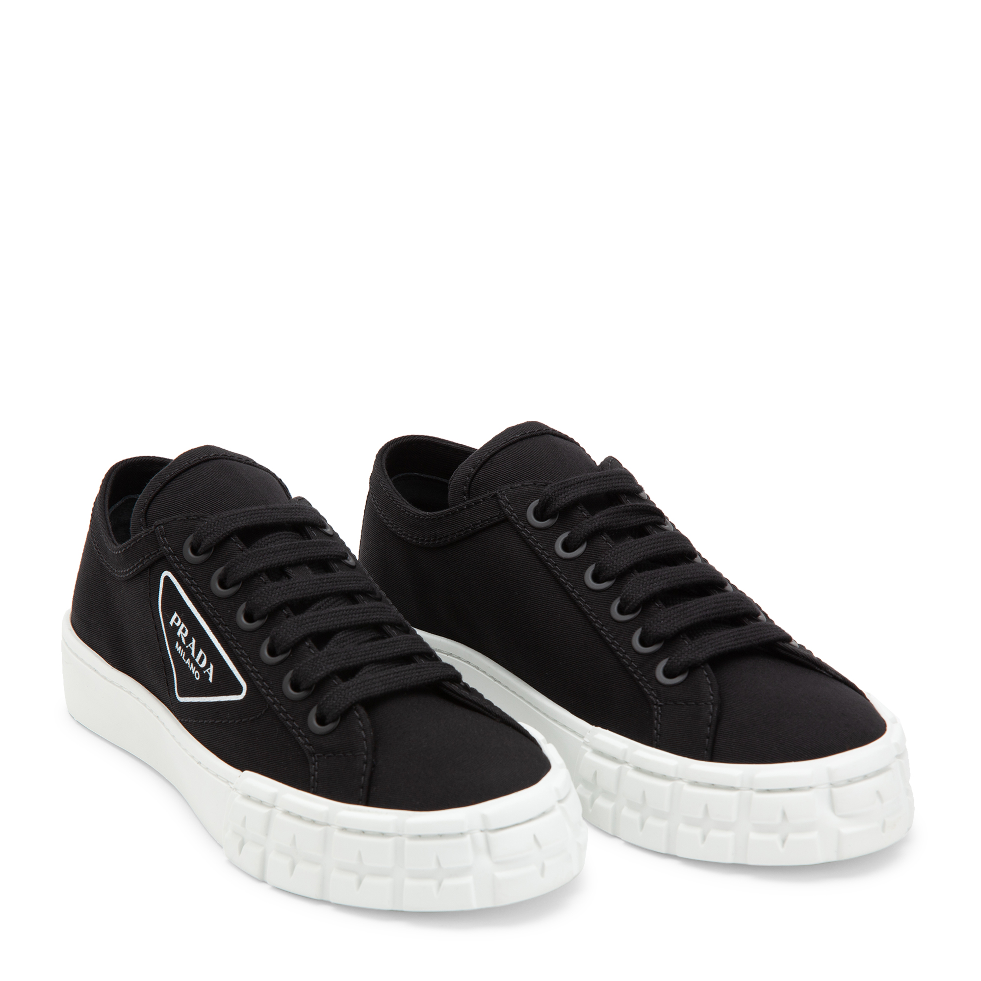 

Gabardine sneakers, Black