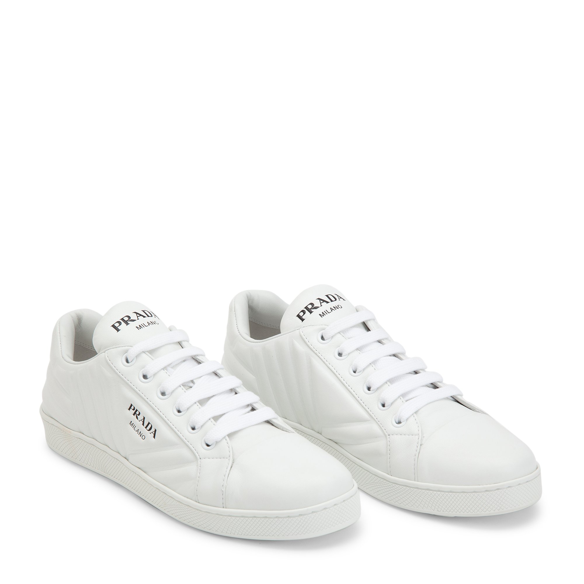 

Nappa leather sneakers, White