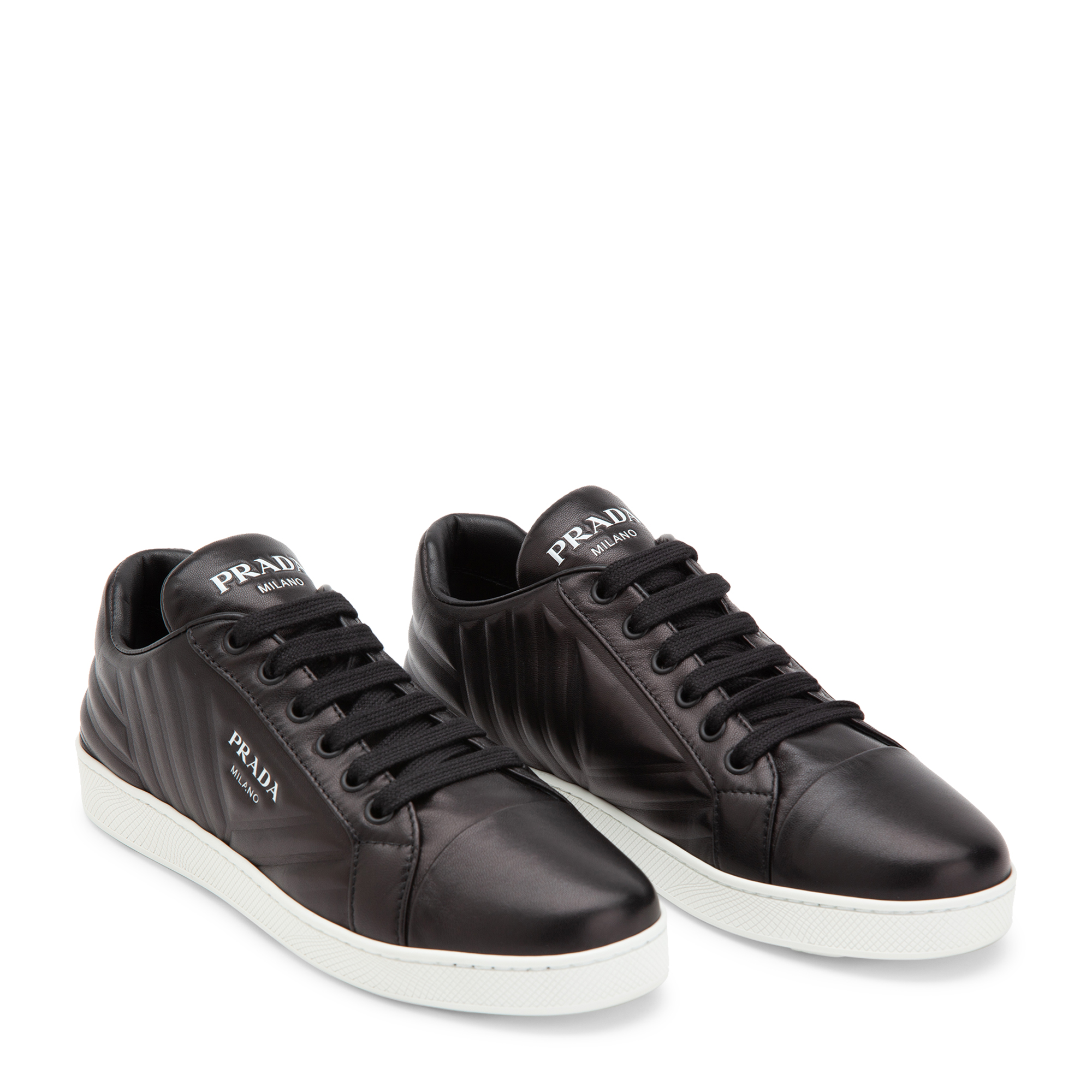 

Nappa leather sneakers, Black