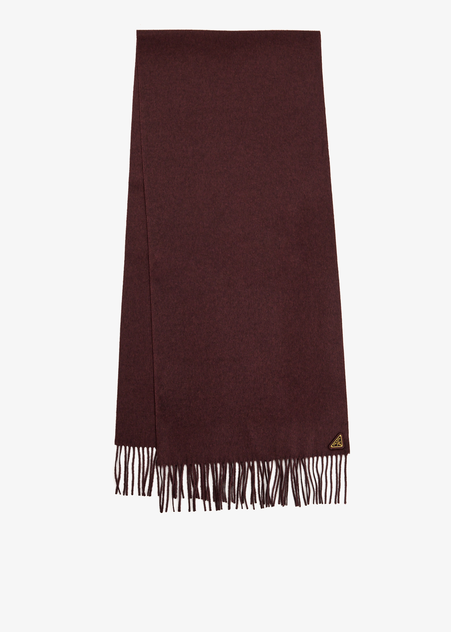 

Silk and cashmere scarf, Burgundy