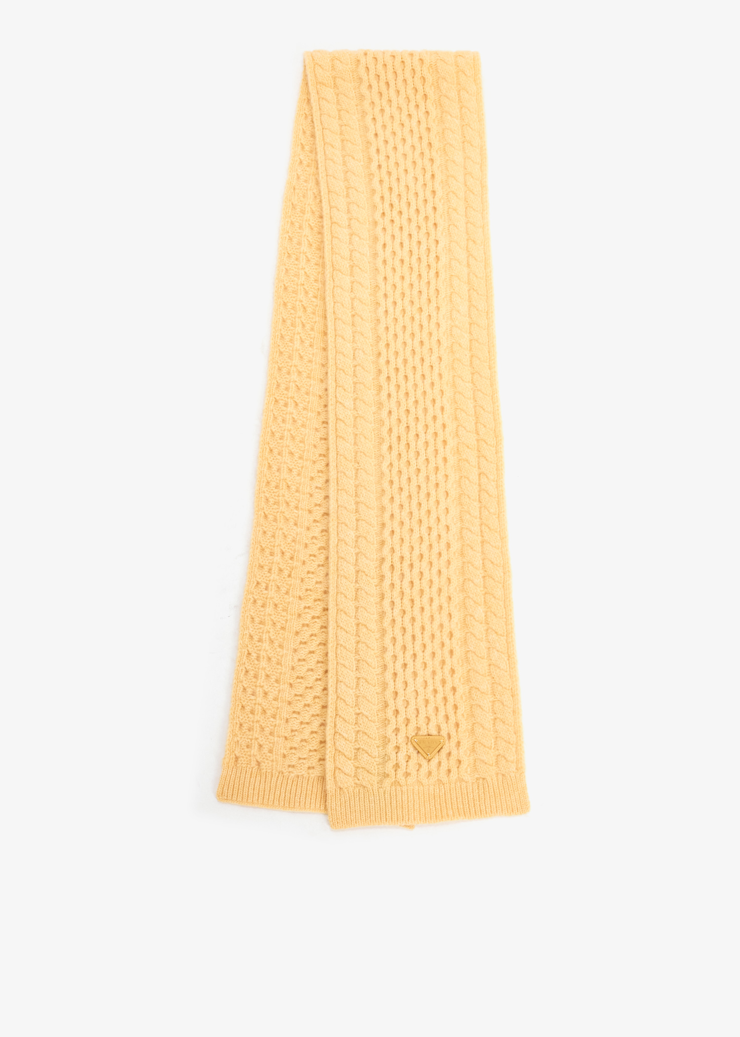 

Wool scarf, Yellow