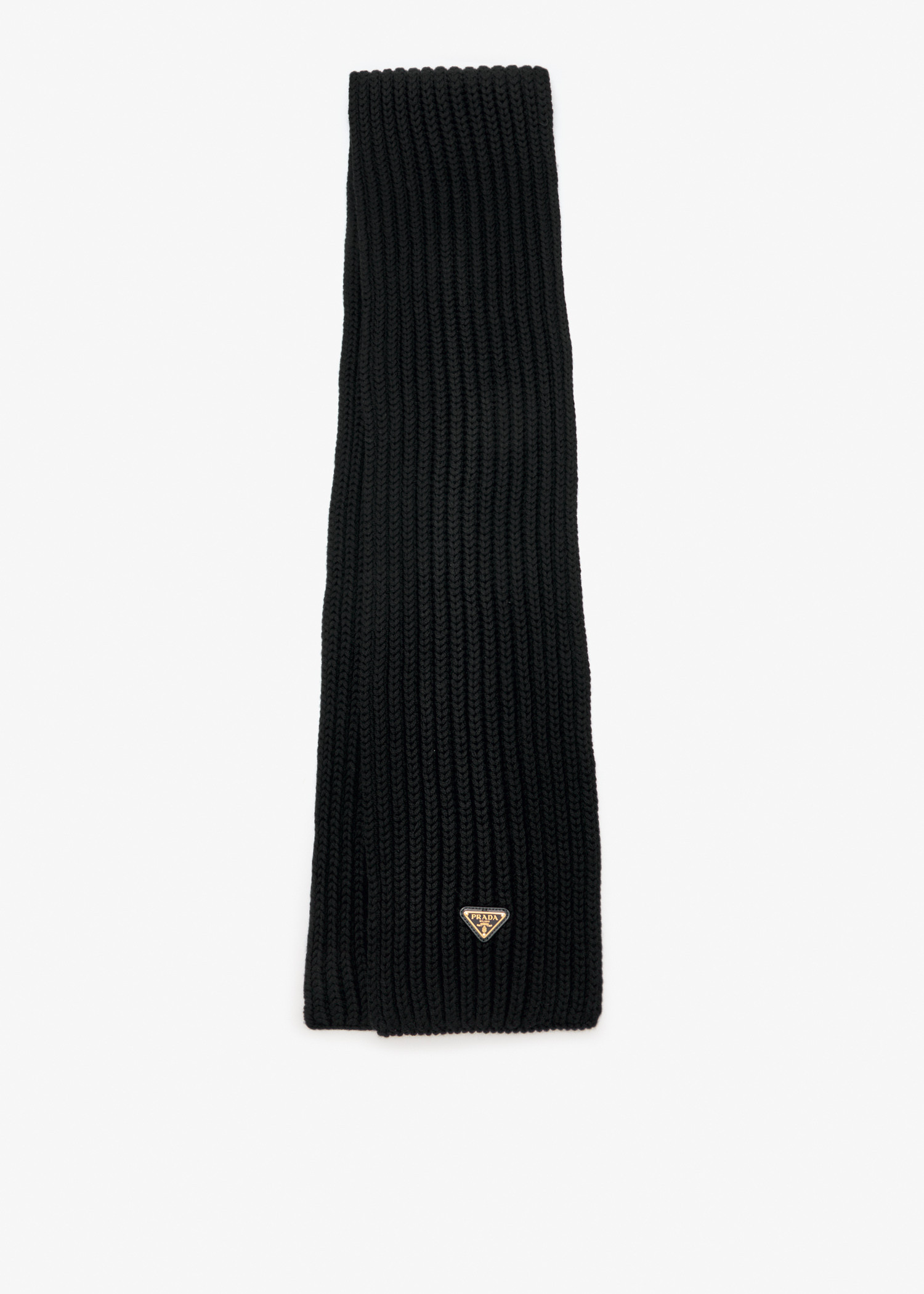 

Wool scarf, Black