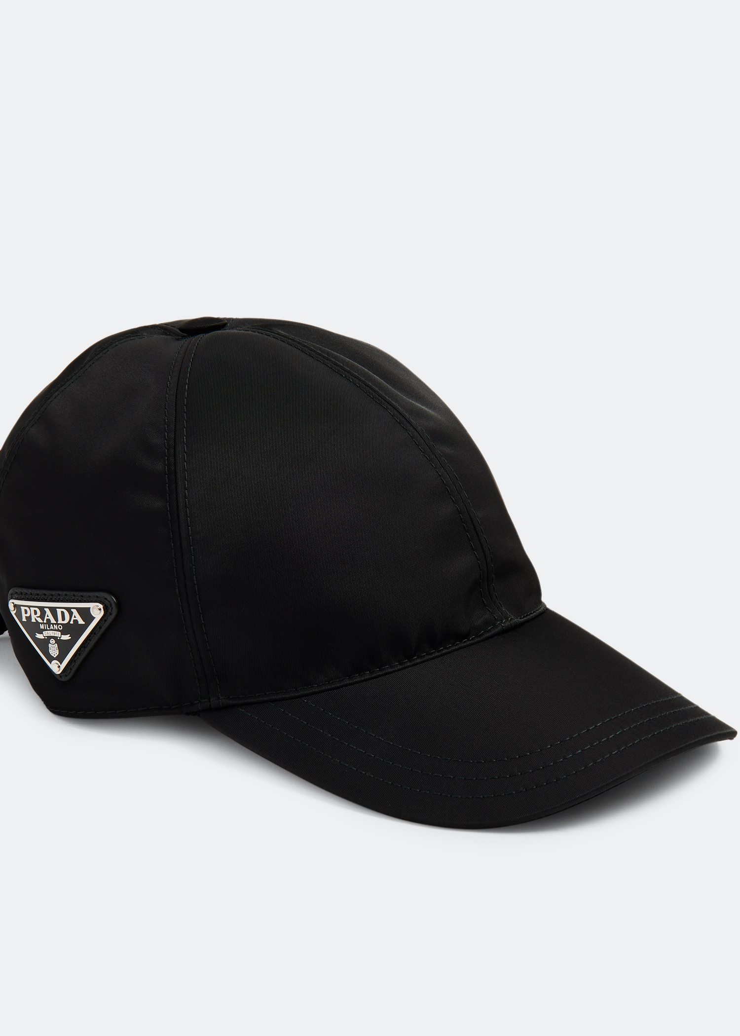 

Re-Nylon baseball cap, Black