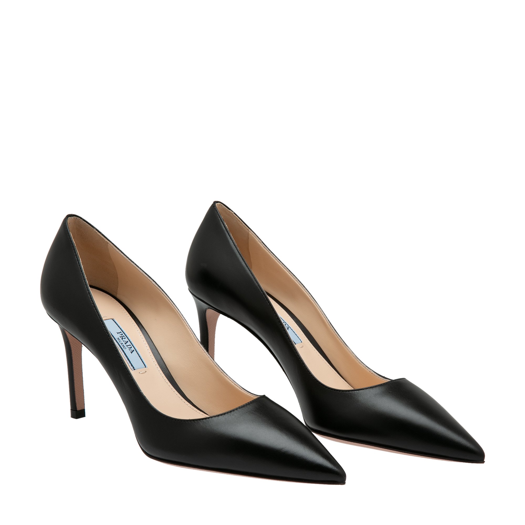 

Patent leather pumps, Black