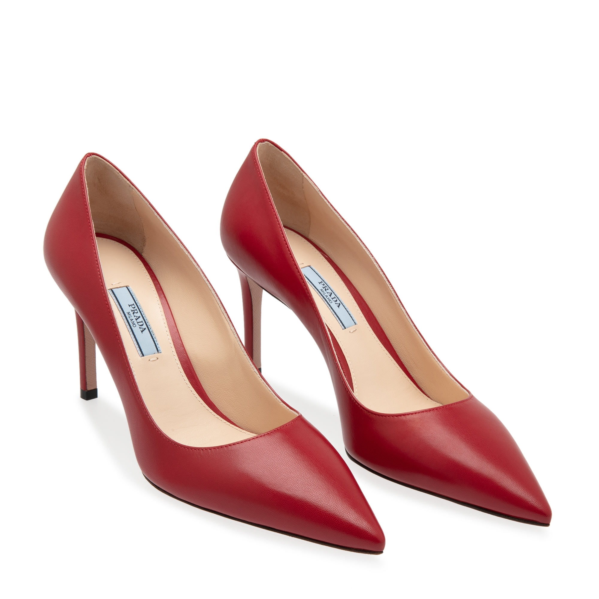 

Patent leather pumps, Red