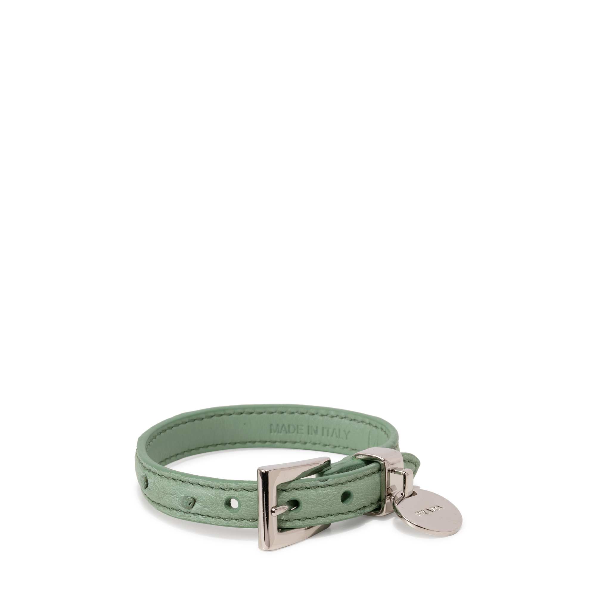 

Saffiano leather bracelet, Green
