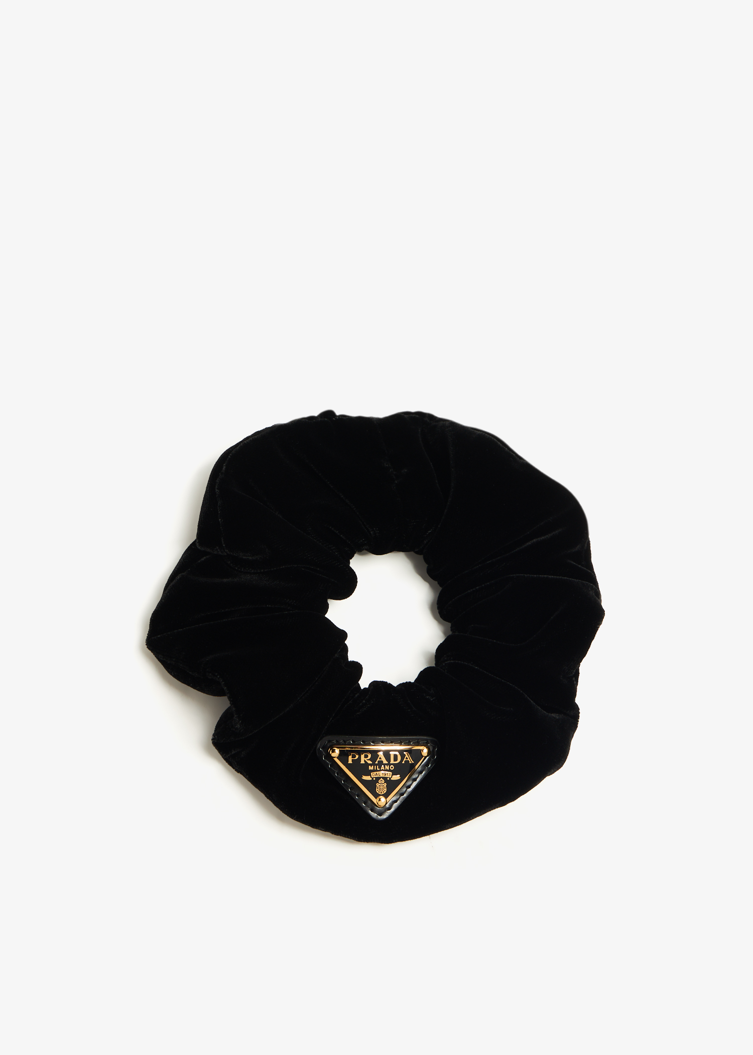 

Velvet scrunchie, Black