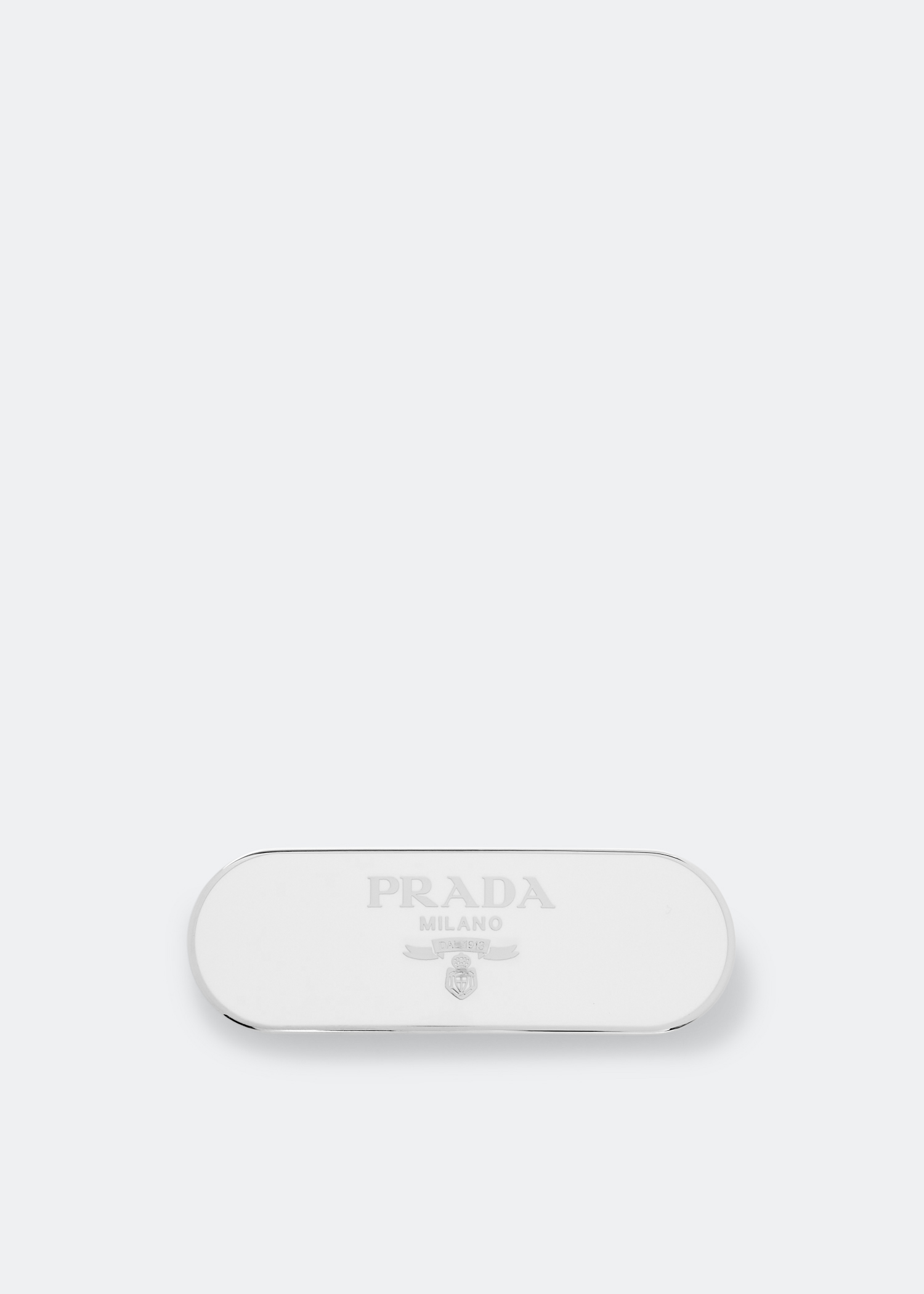 

Metal hair clip, White