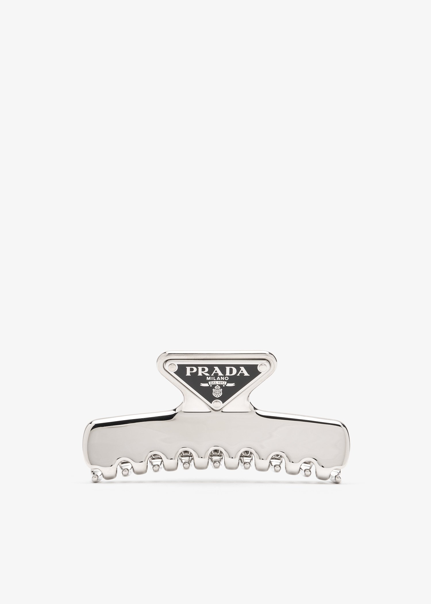 

Metal hair clip, Silver