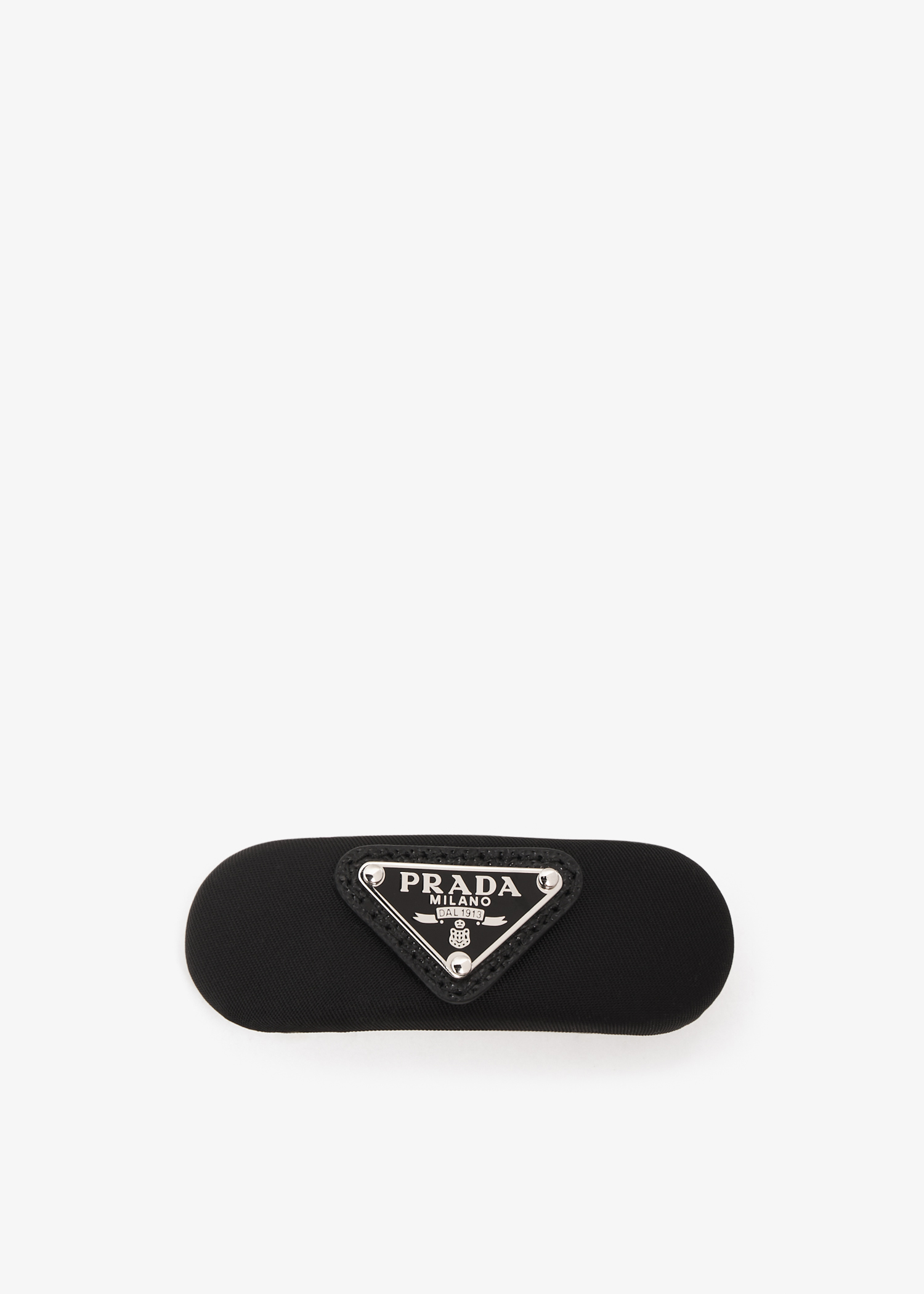 

Re-Nylon hair clip, Black