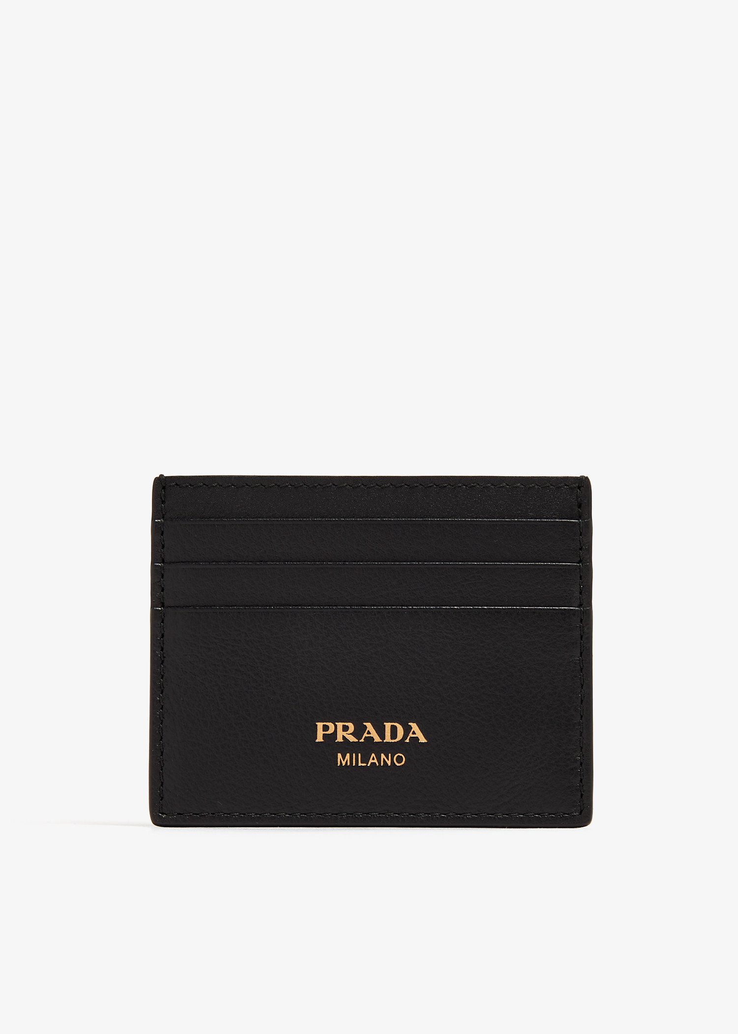 

Leather card holder, Black