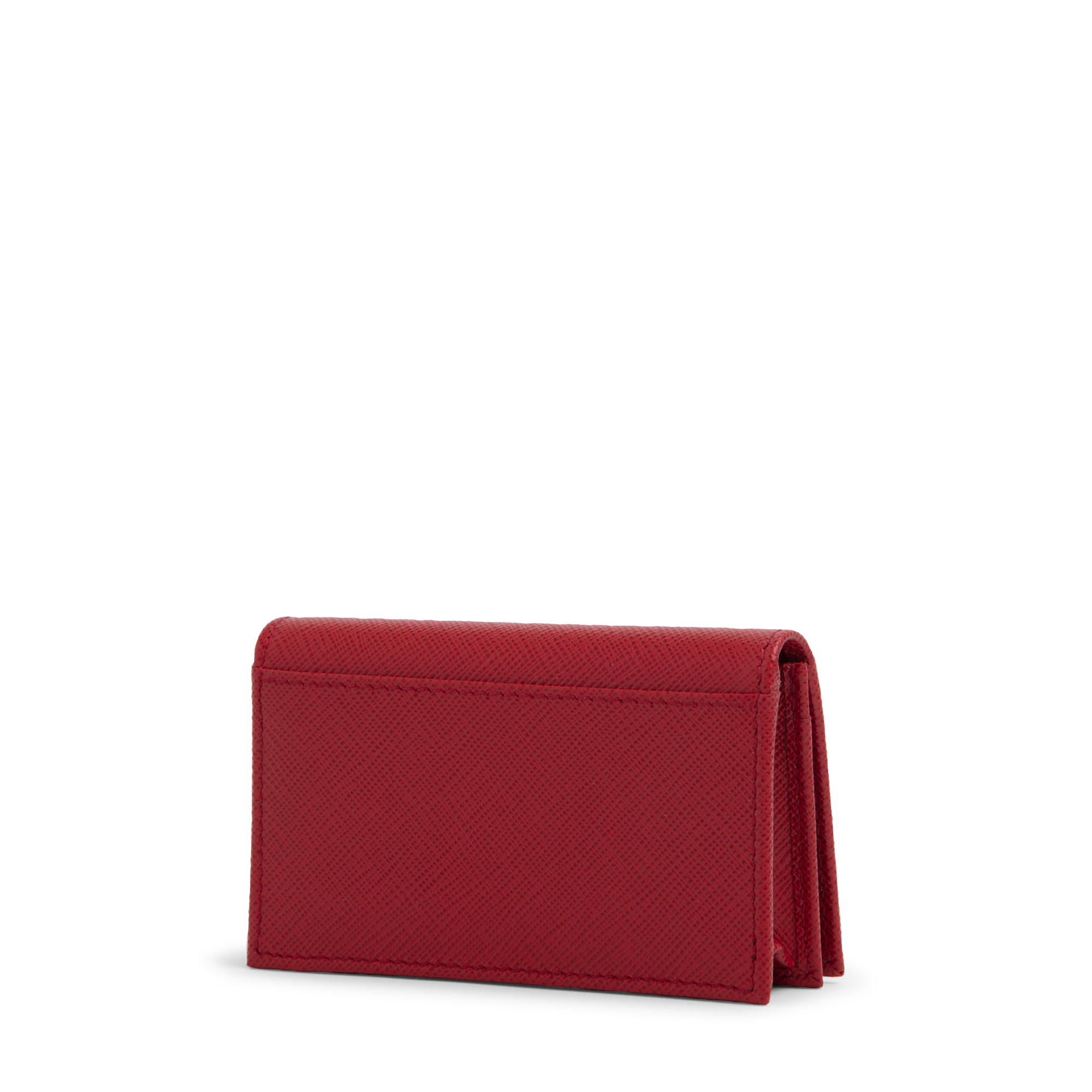 

Leather card holder, Red