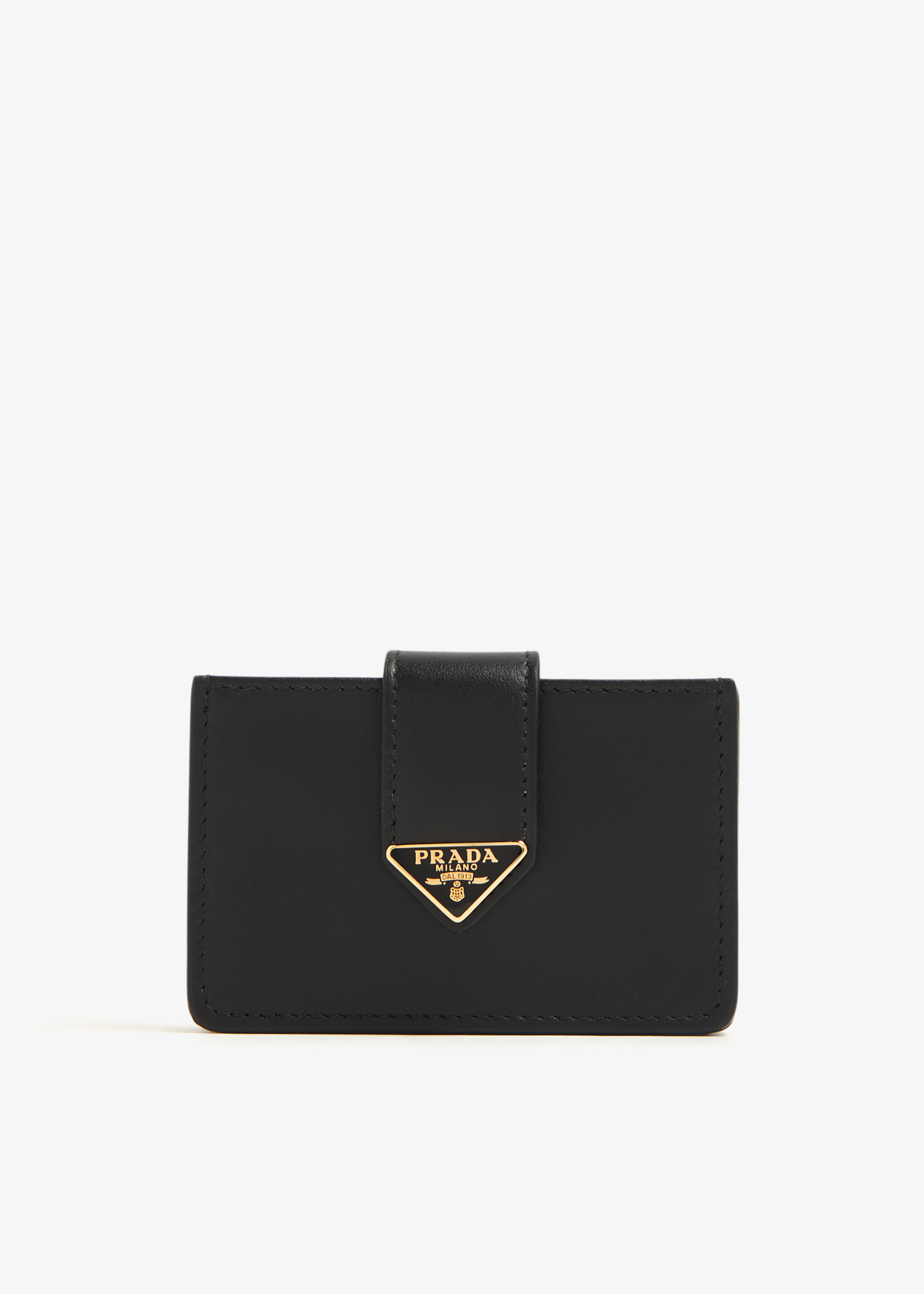 

Leather cardholder, Black