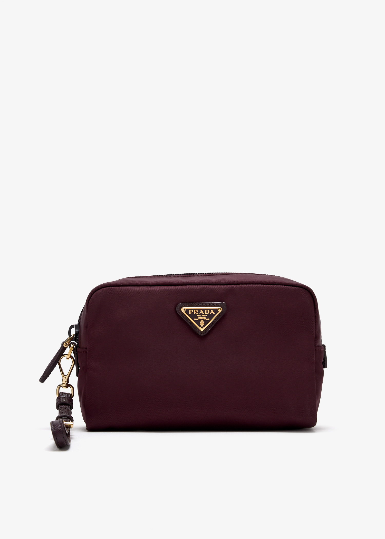 

Re-Nylon pouch, Burgundy