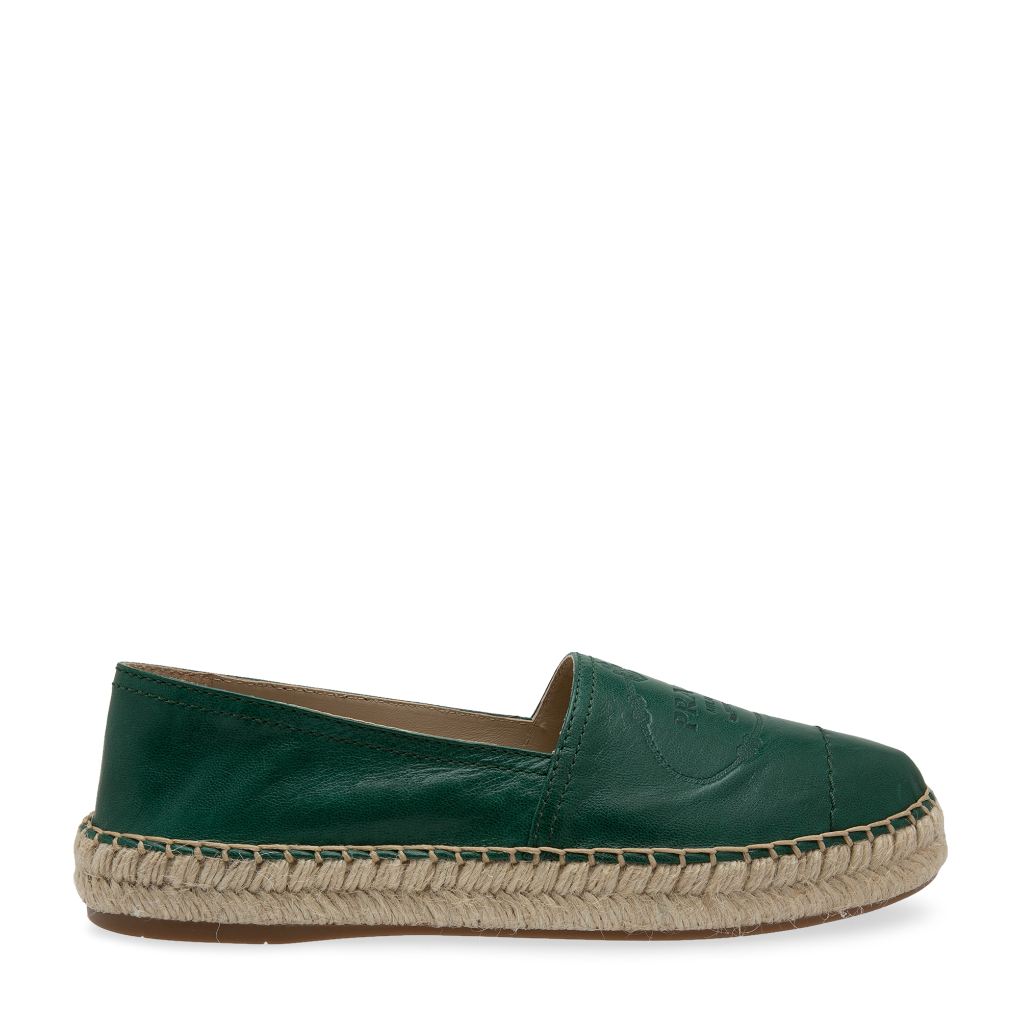 

Leather espadrilles, Green