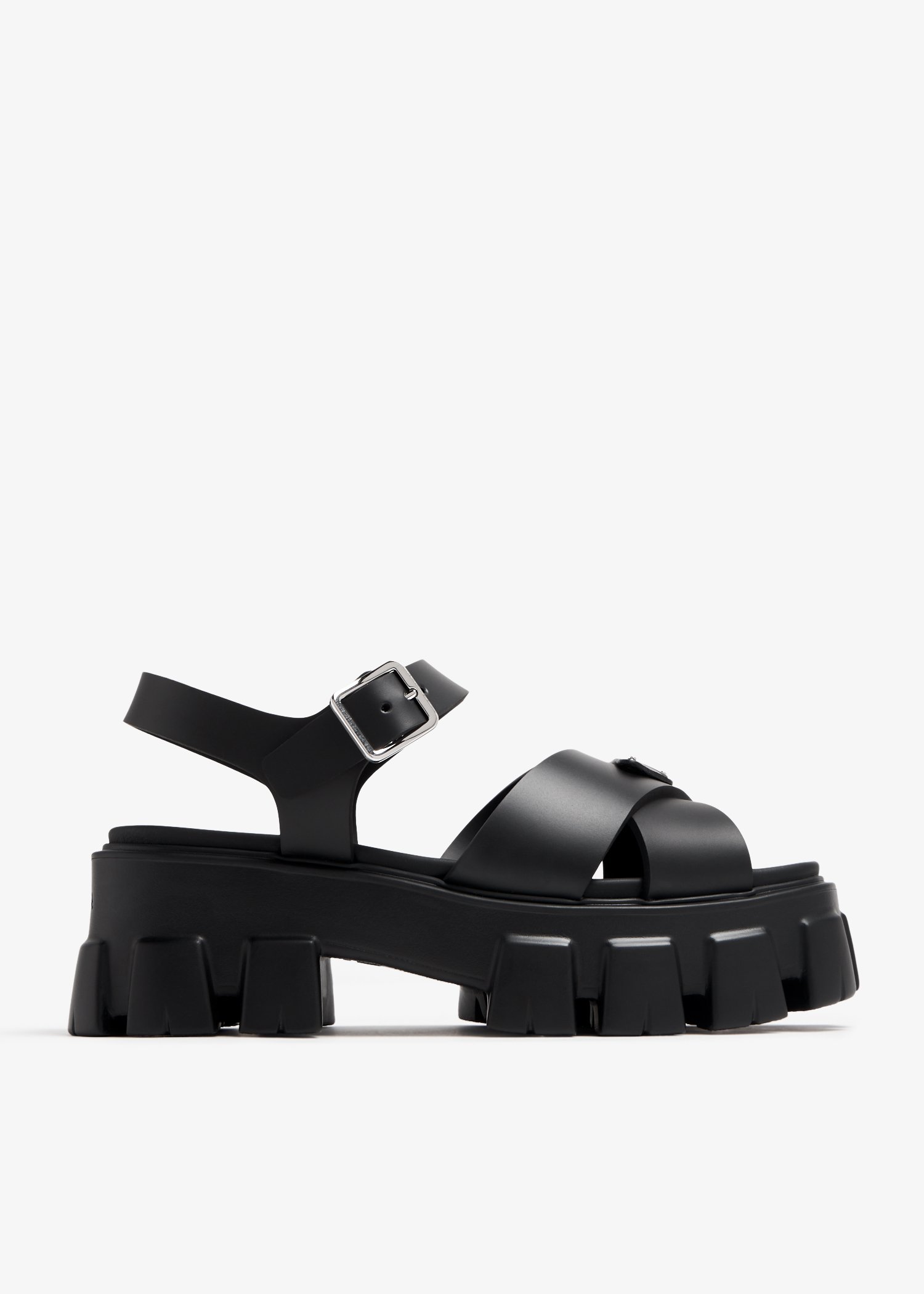 

Rubber sandals, Black