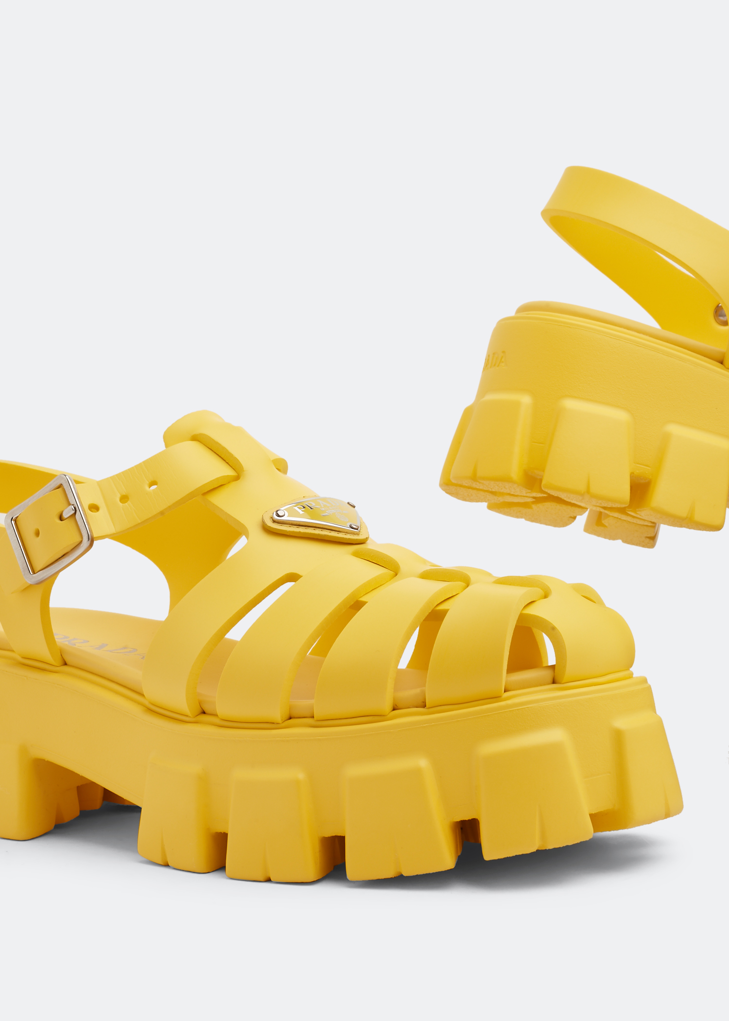 

Foam rubber sandals, Yellow