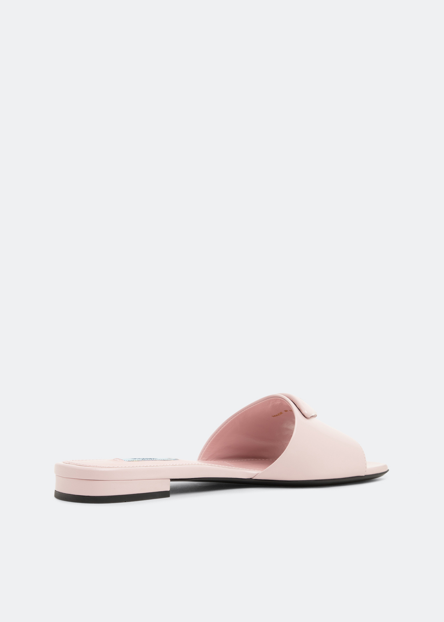 

Leather flat sandals, Pink