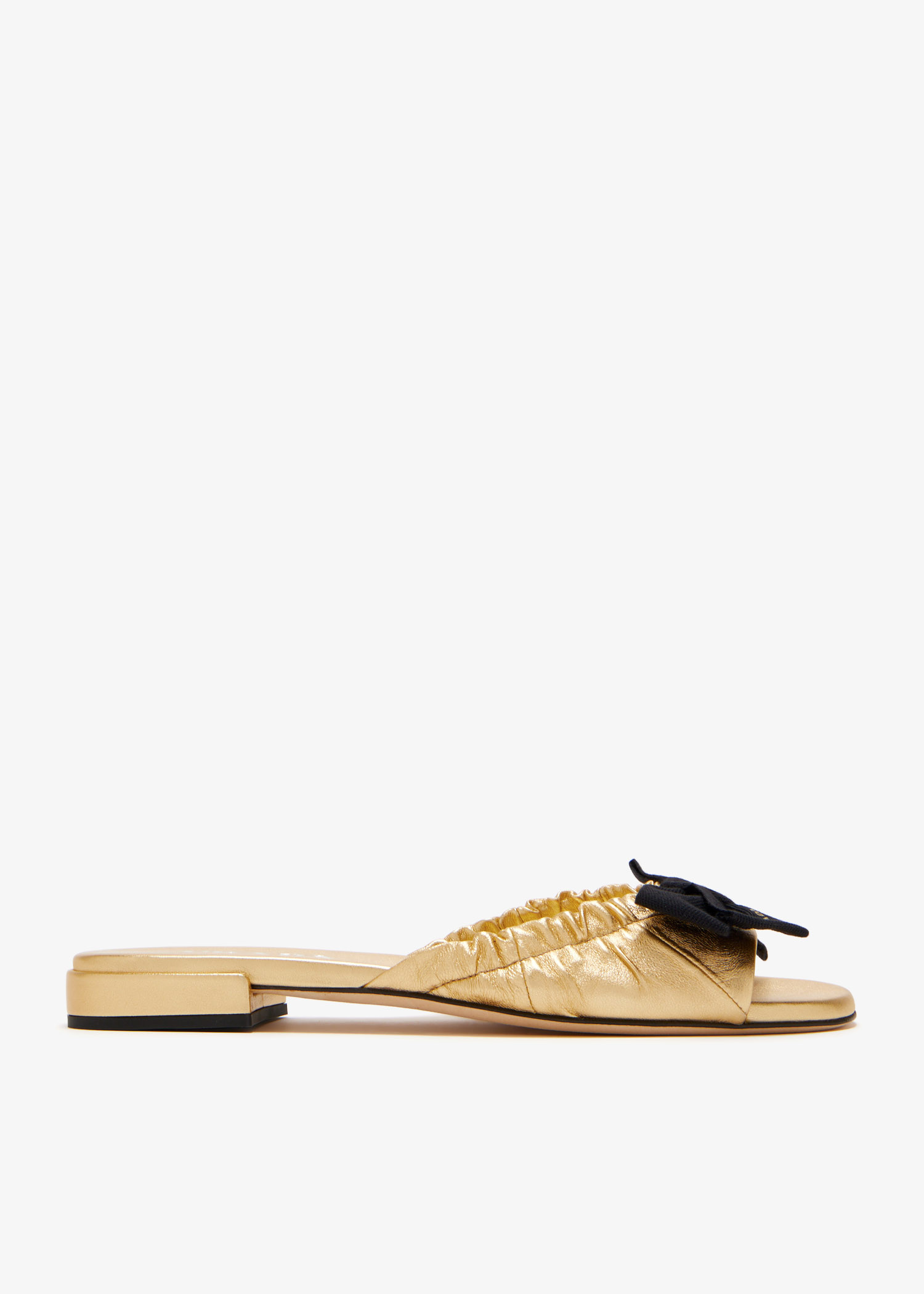 

Mordoré slide sandals, Gold