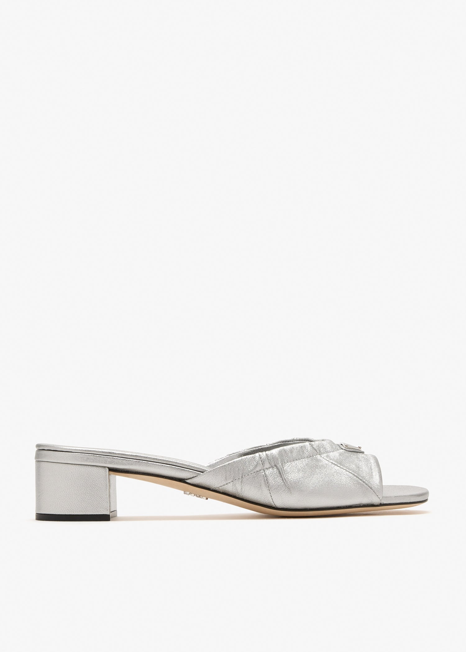 

Mordoré nappa leather sandals, Silver