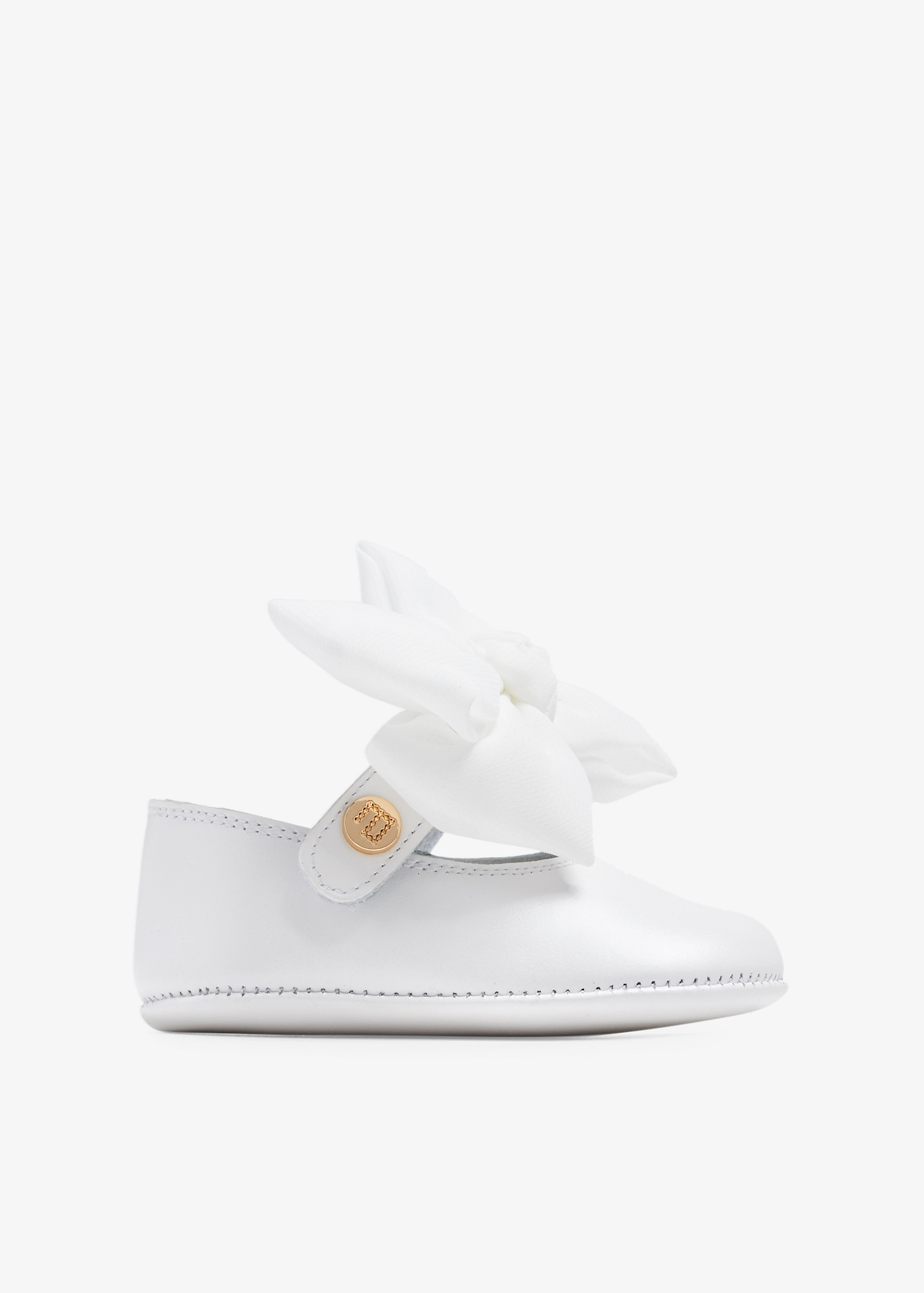 

Bow ballerinas, White