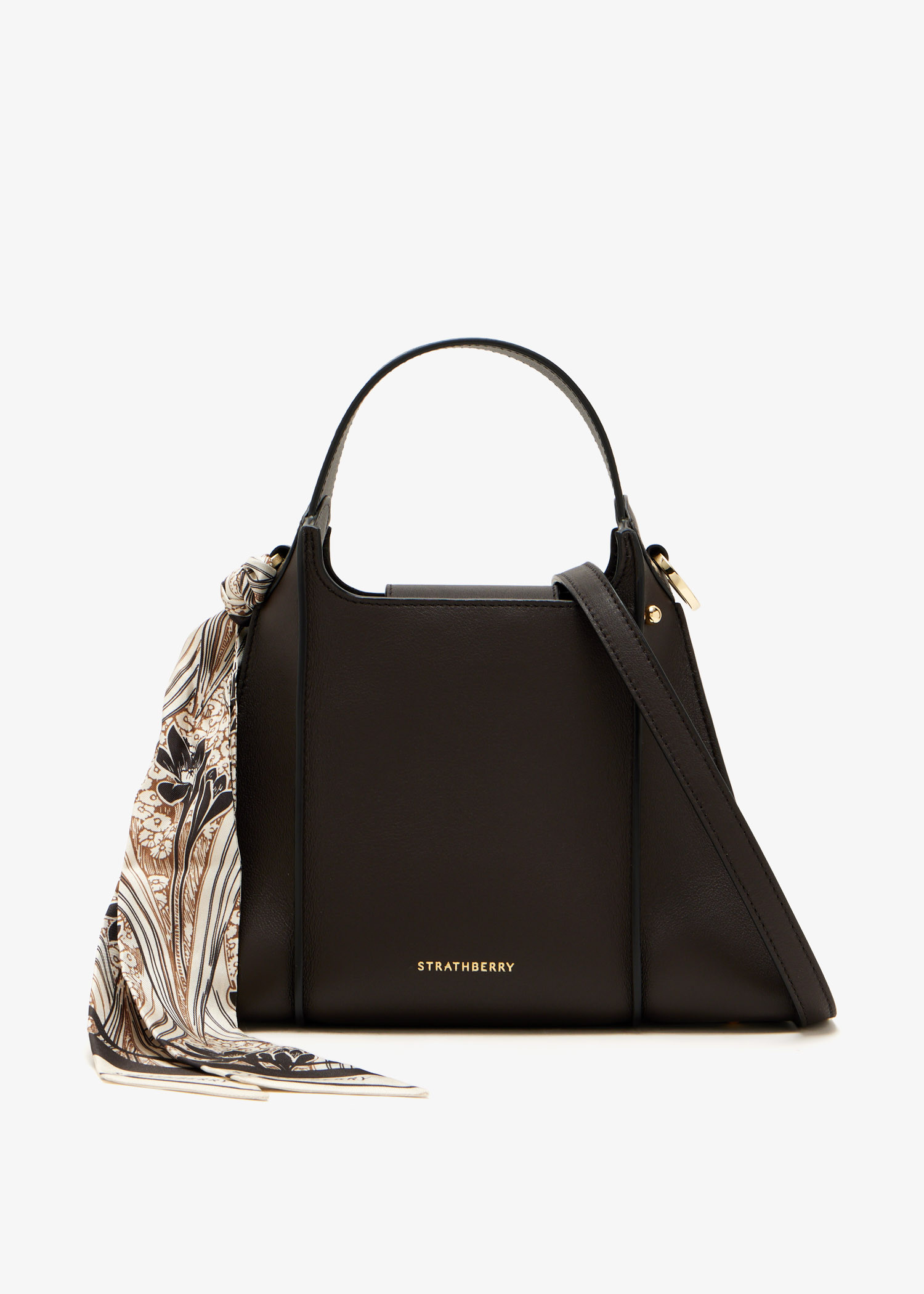 

Arkshell top handle bag, Brown