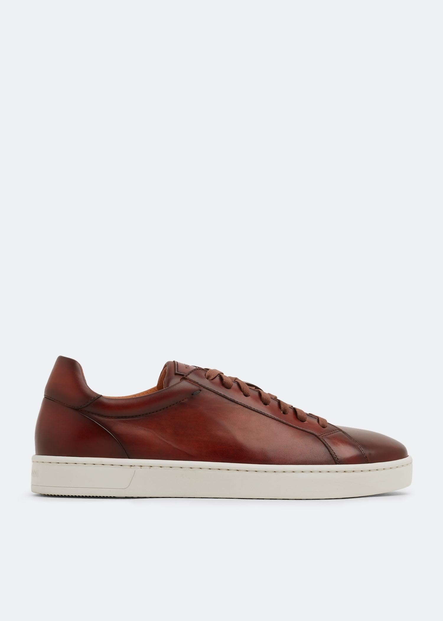 

Leather sneakers, Brown