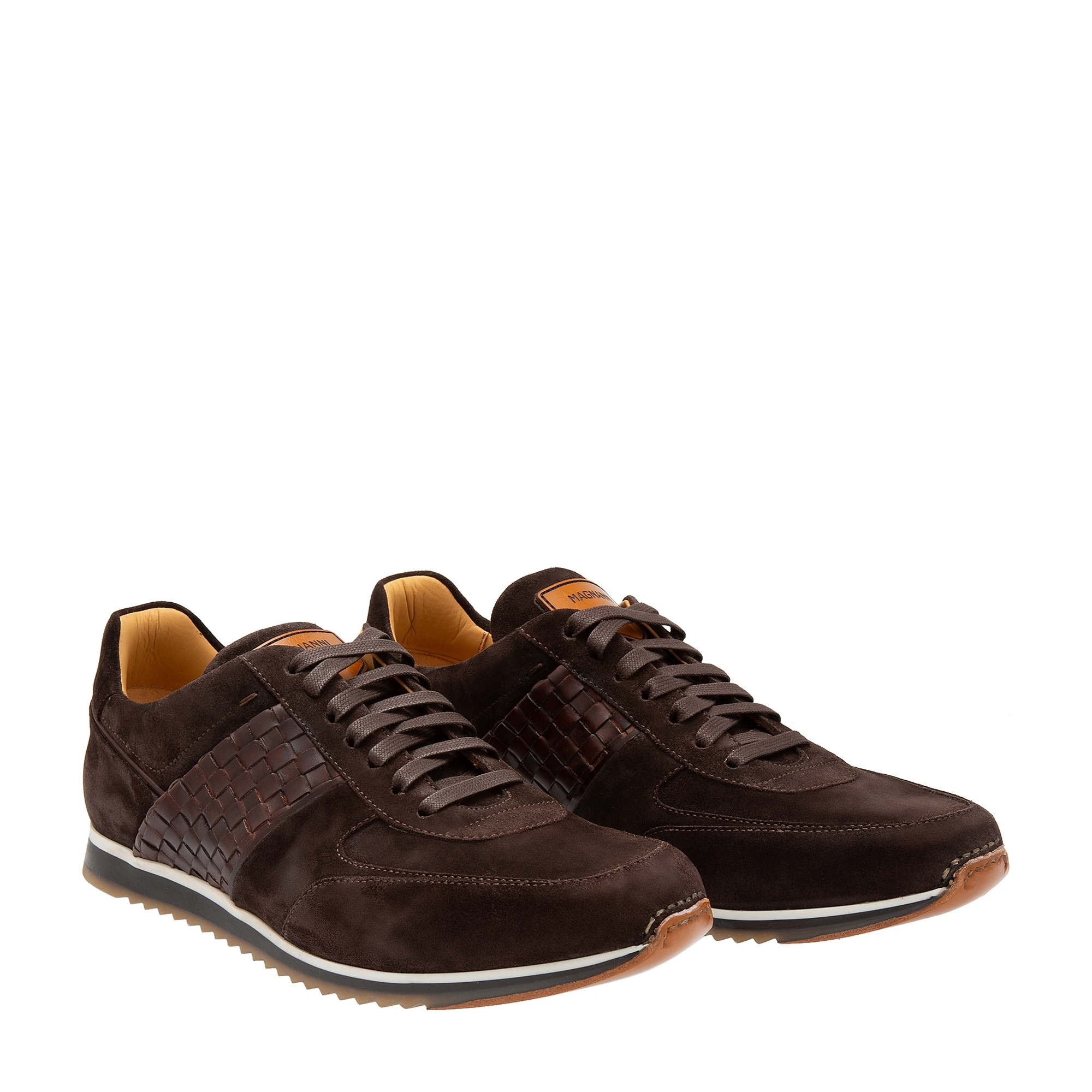 

Suede sneakers, Brown