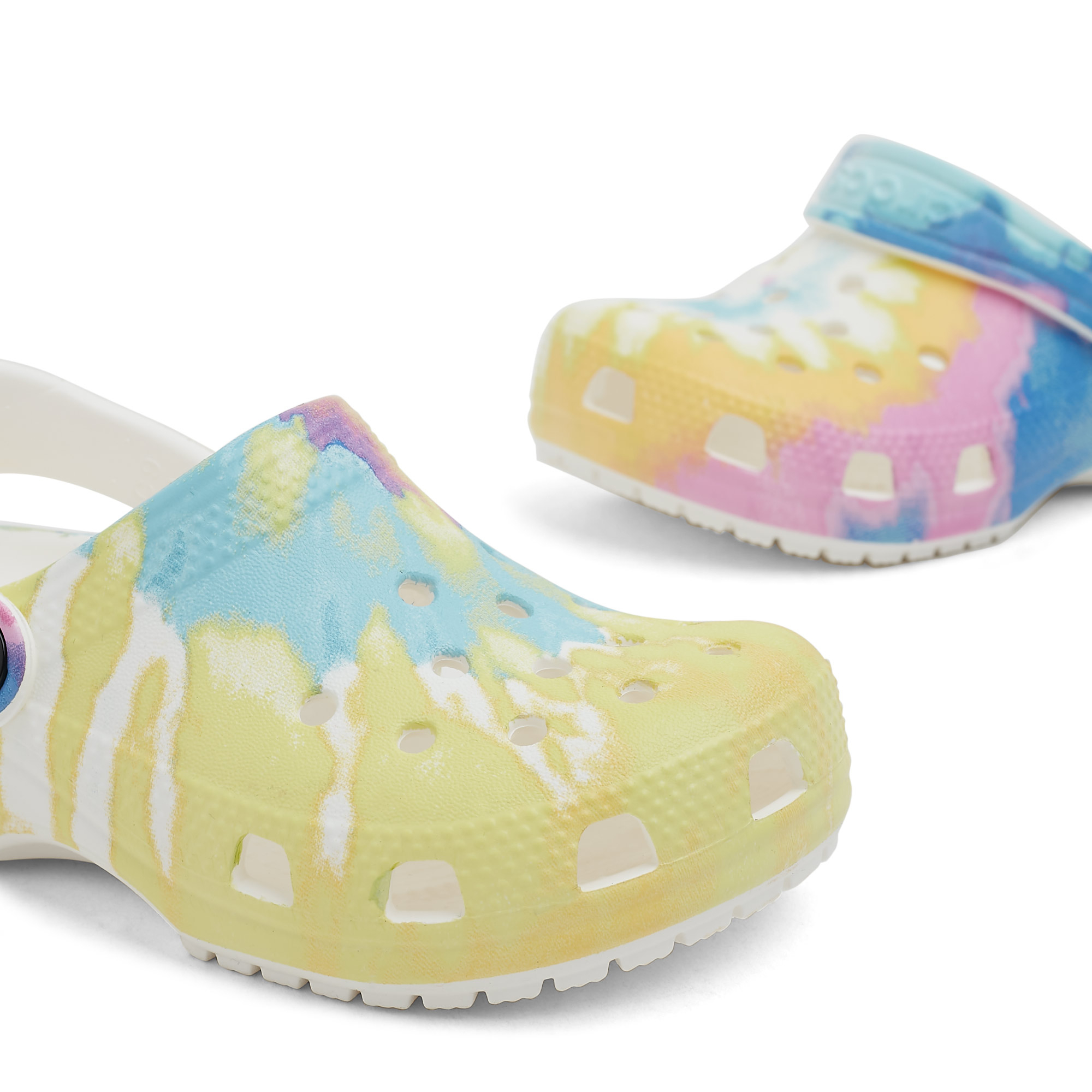 

Classic tie-dye clogs, Multi-coloured