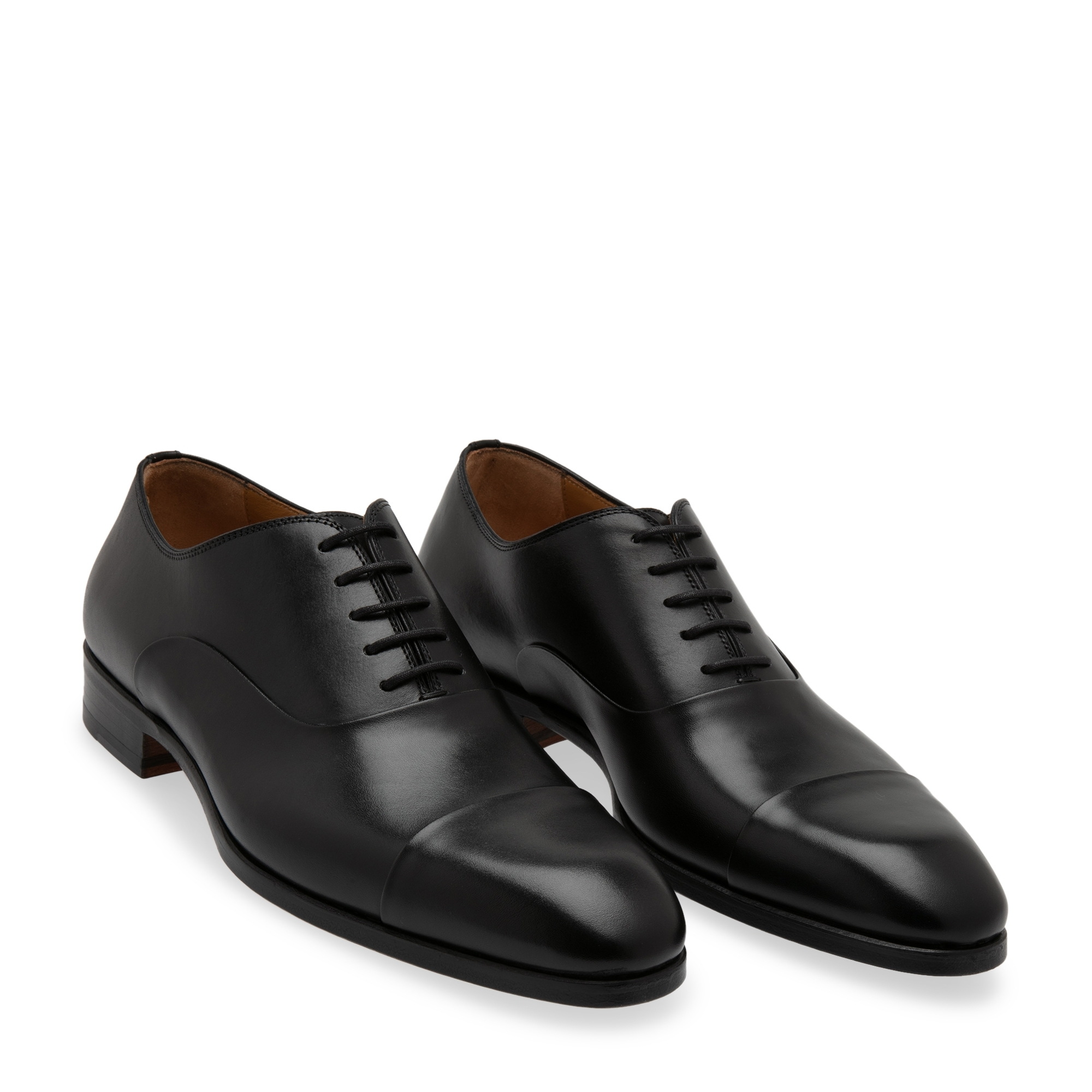 

Leather Oxford shoes, Black