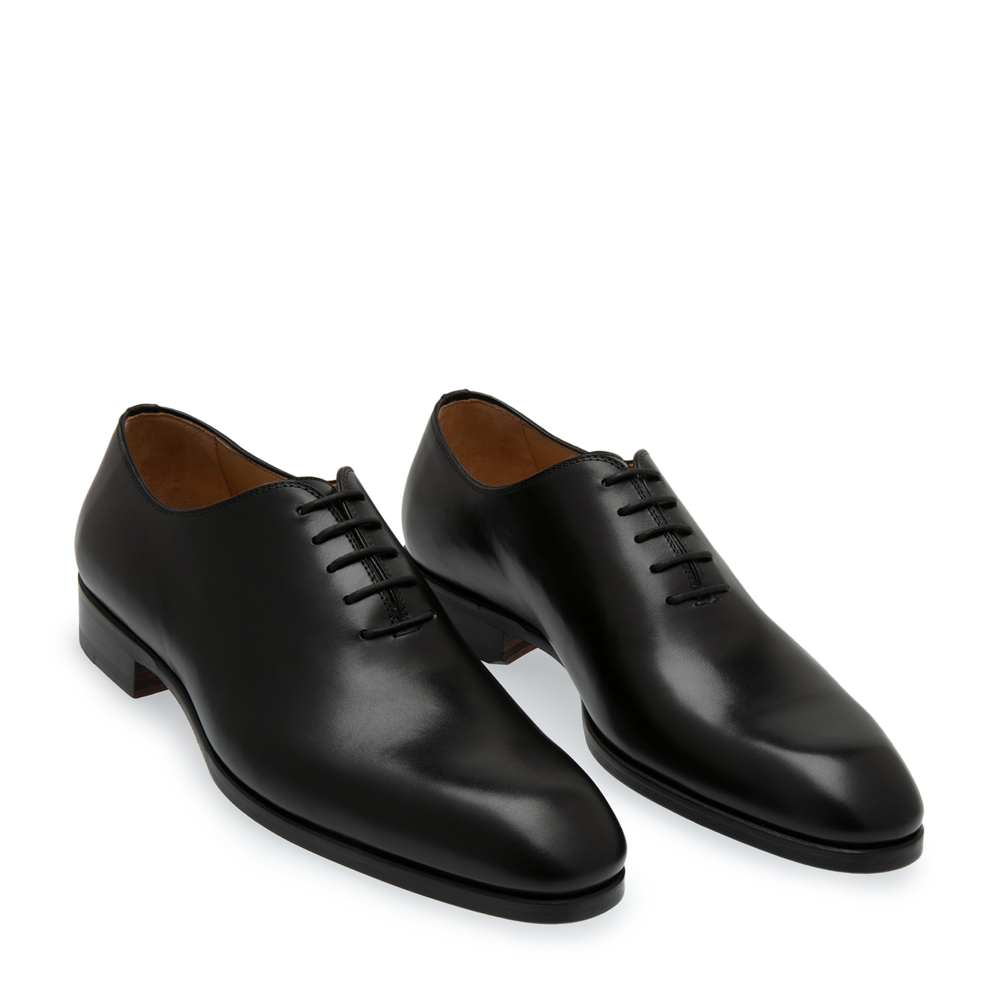 

Leather oxford formal shoes, Black