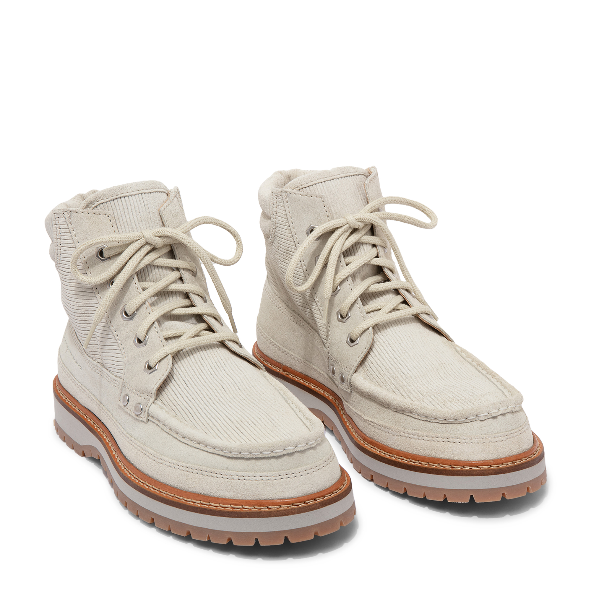 

Garrigue suede ankle boots, White