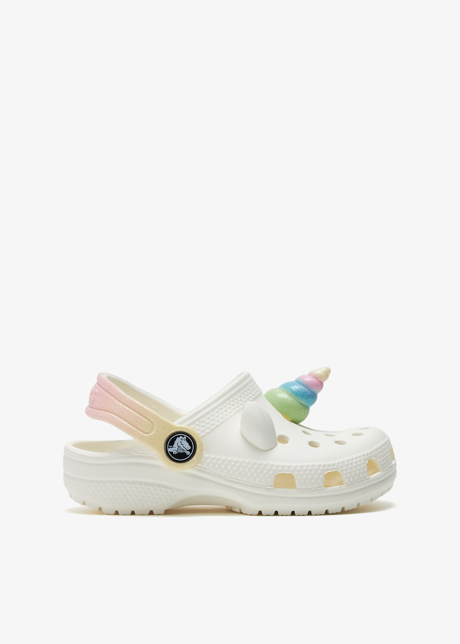 

I AM Unicorn clogs, White