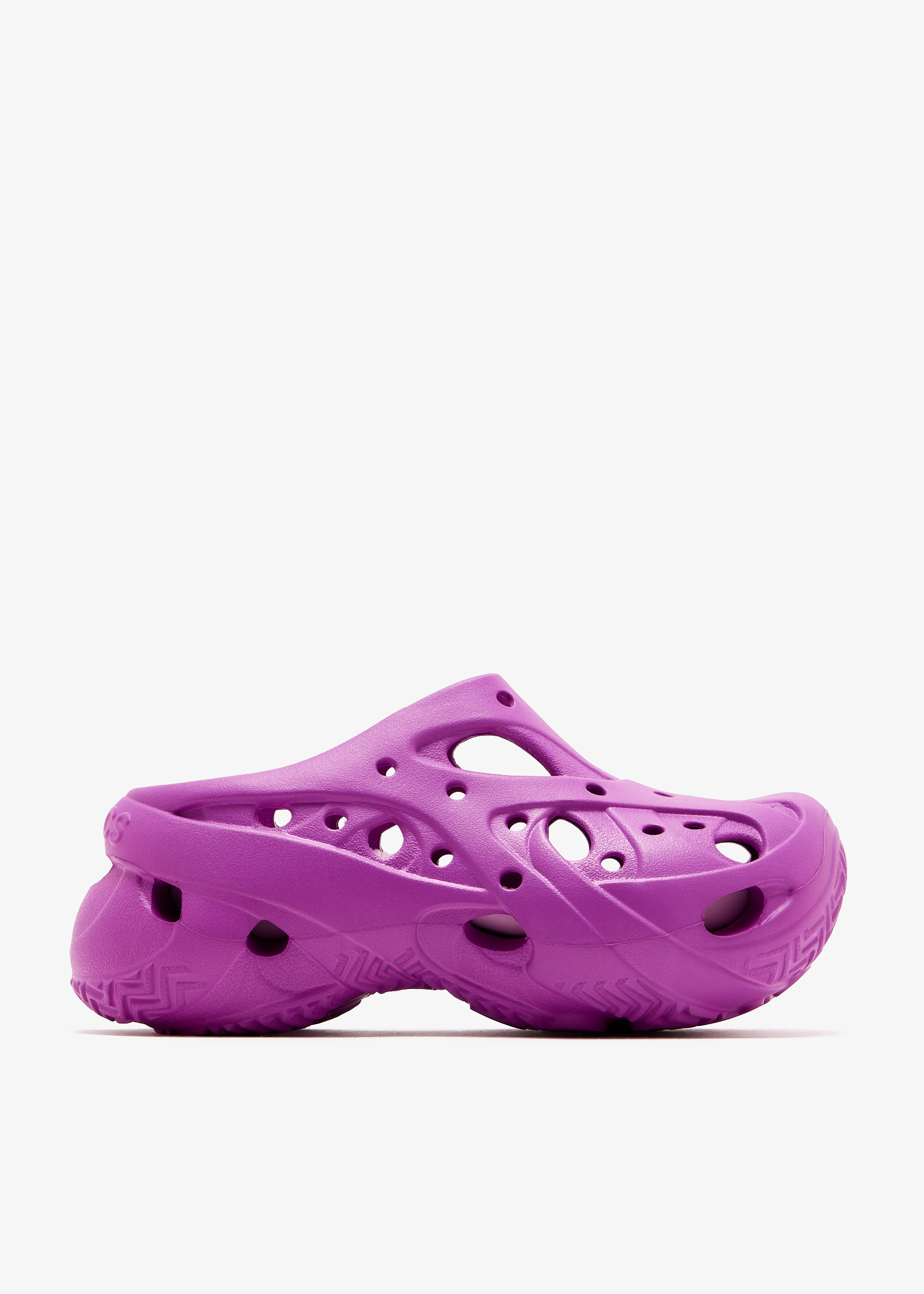

Caged clogs, Purple