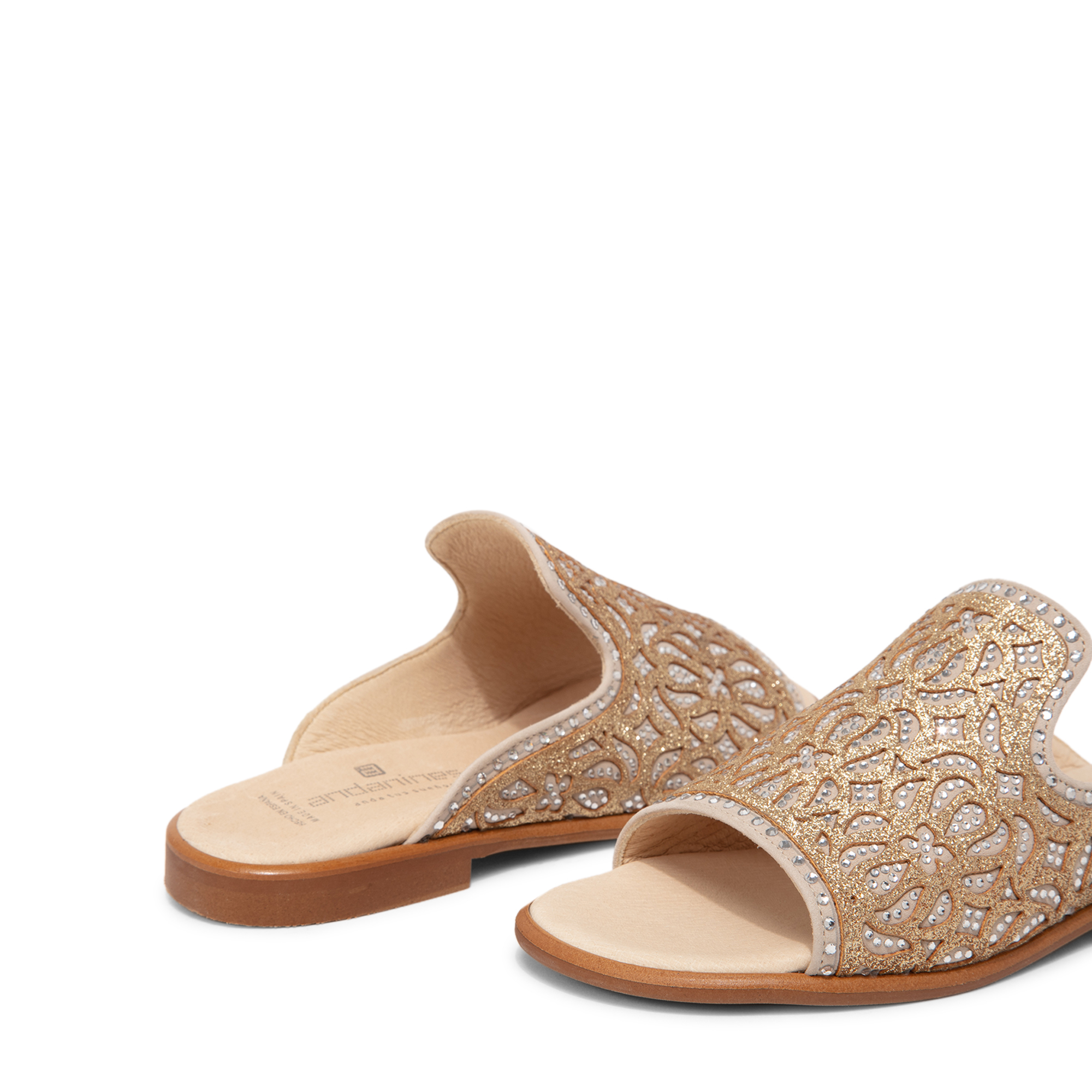 

Arabic sandals, Gold