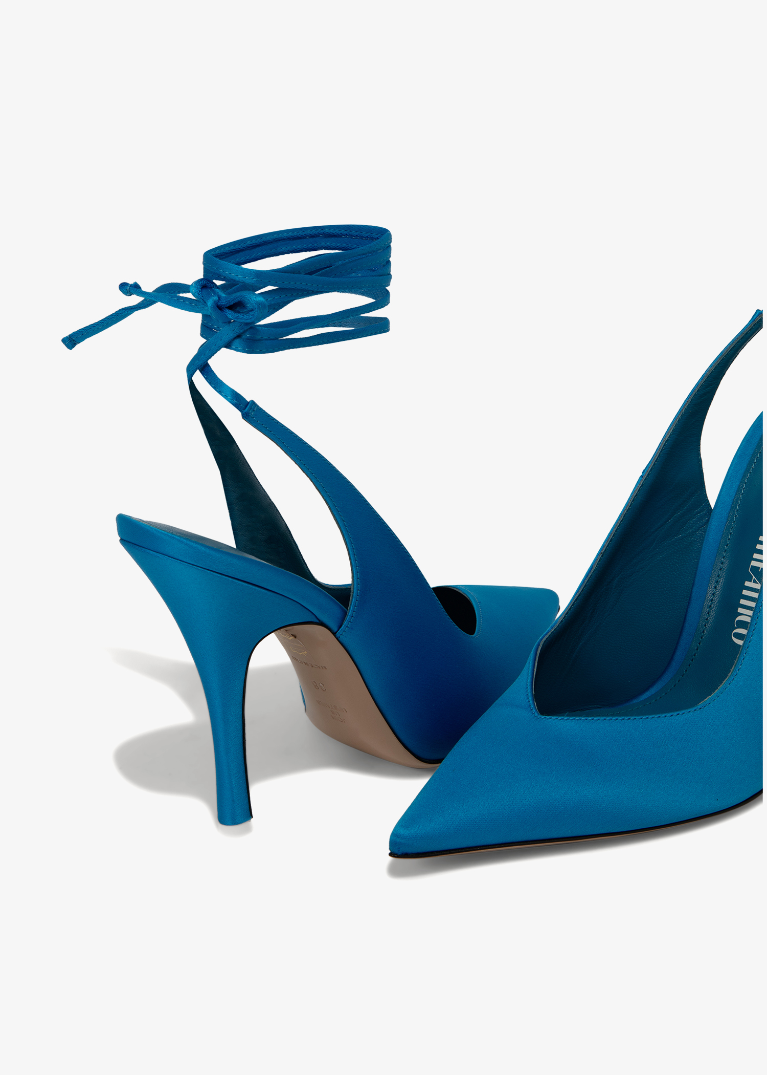 

Venus satin pumps, Blue