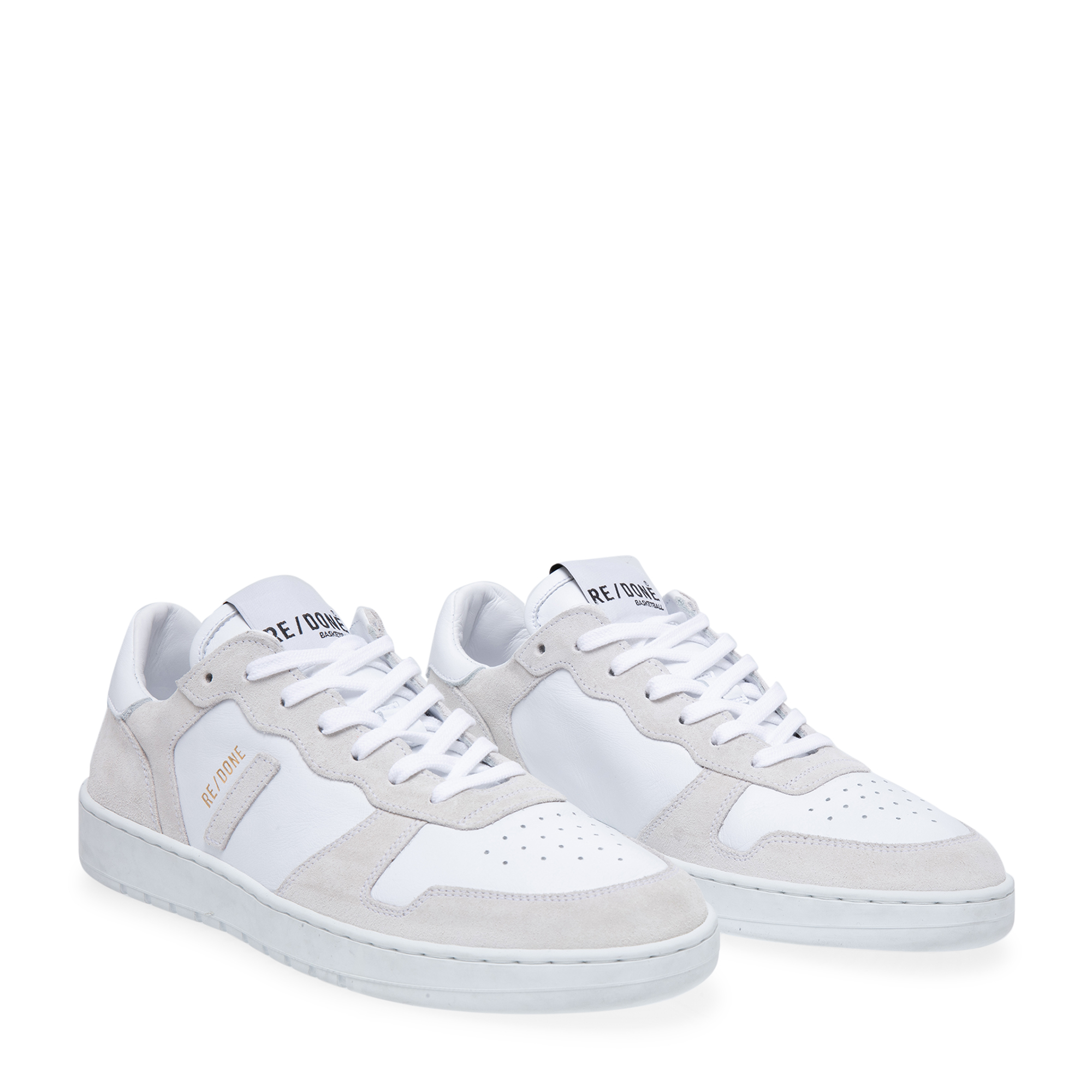 

80s Basketball sneakers, White