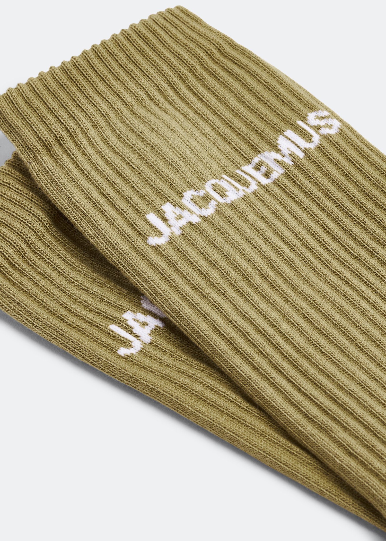 

Les Chaussettes Jacquemus socks, Green