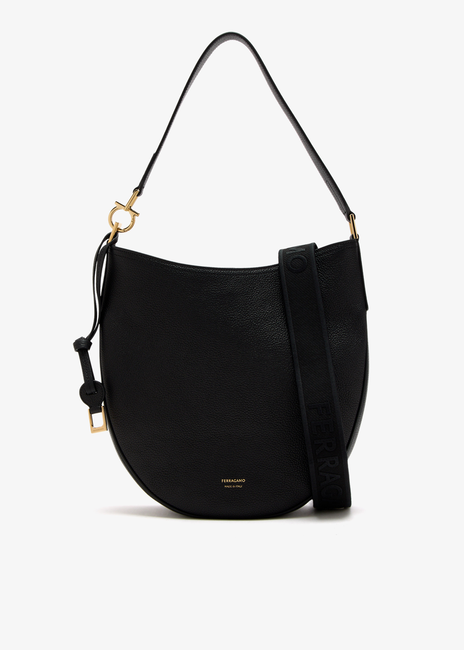 

Smile M Hobo bag, Black
