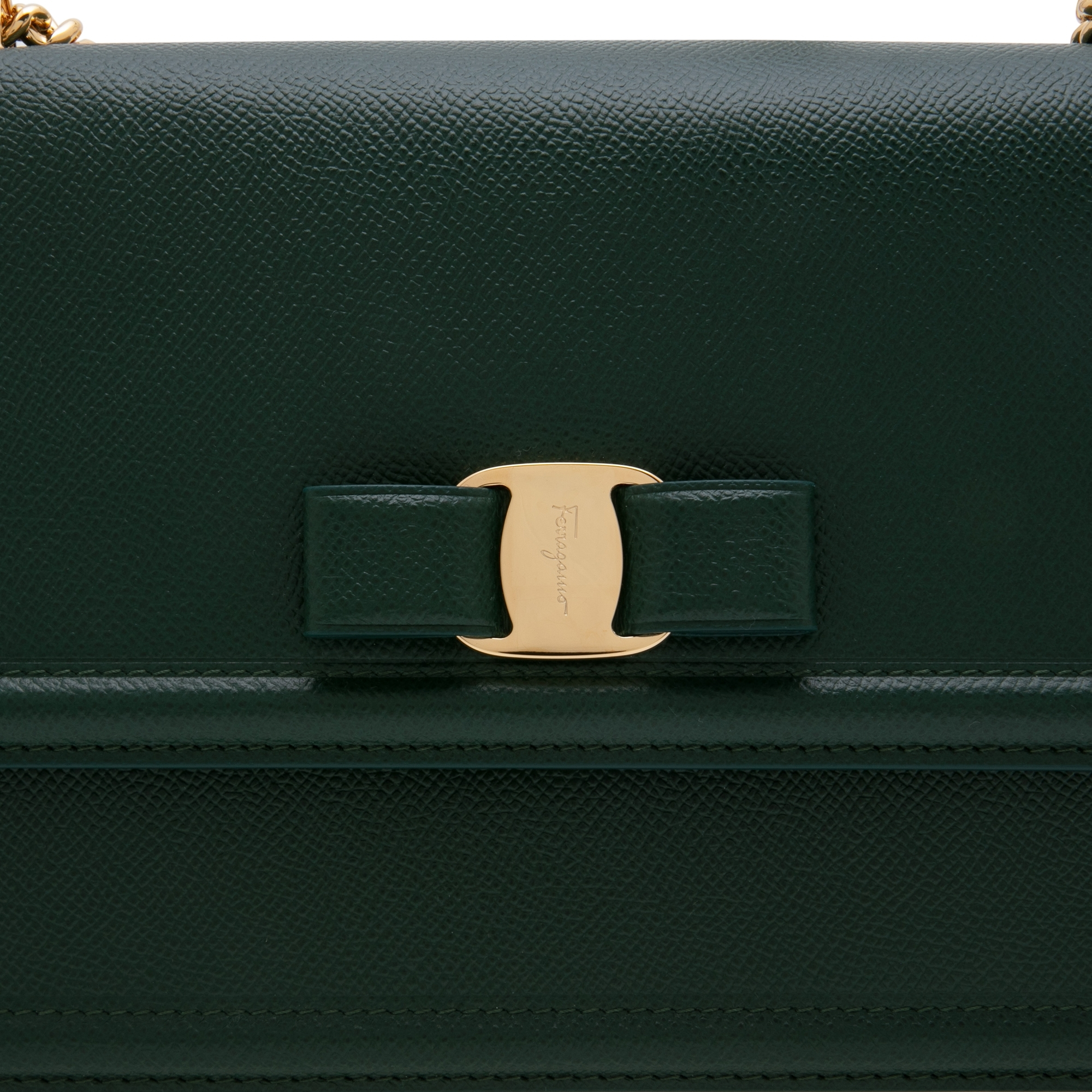 

Vara bow flap bag, Green