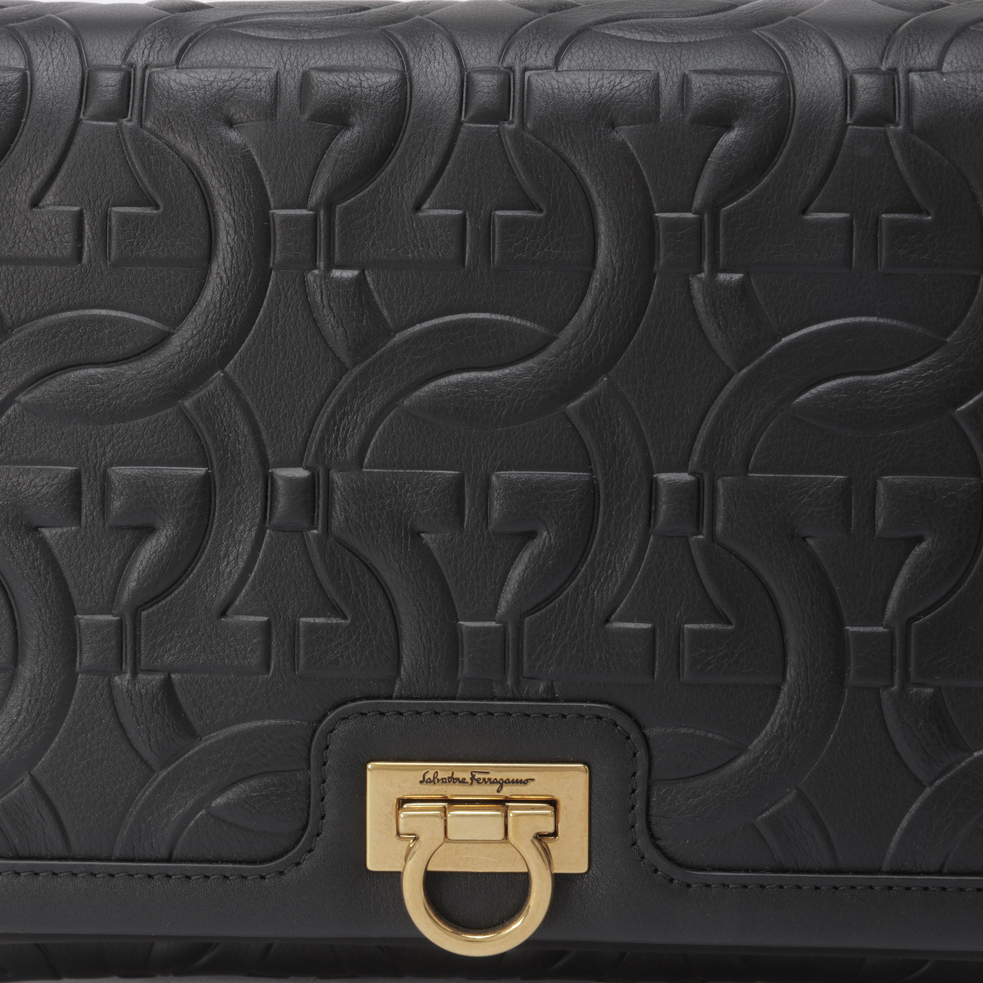 

Trifolio flap shoulder bag, Black