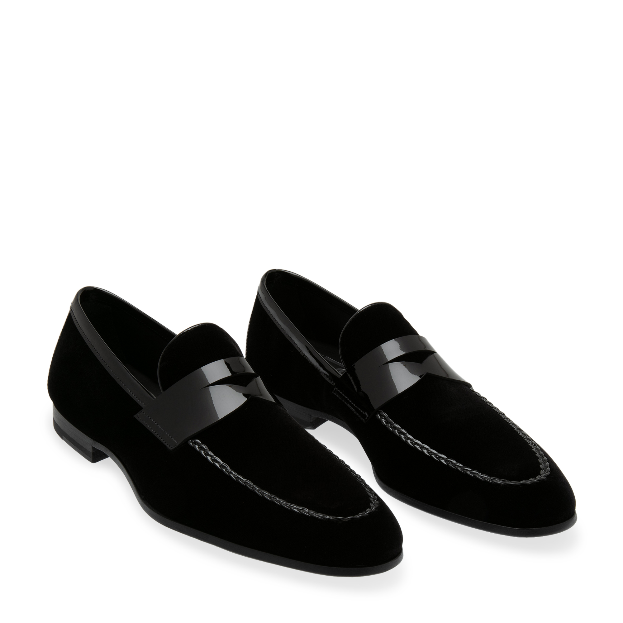 

Suede loafers, Black