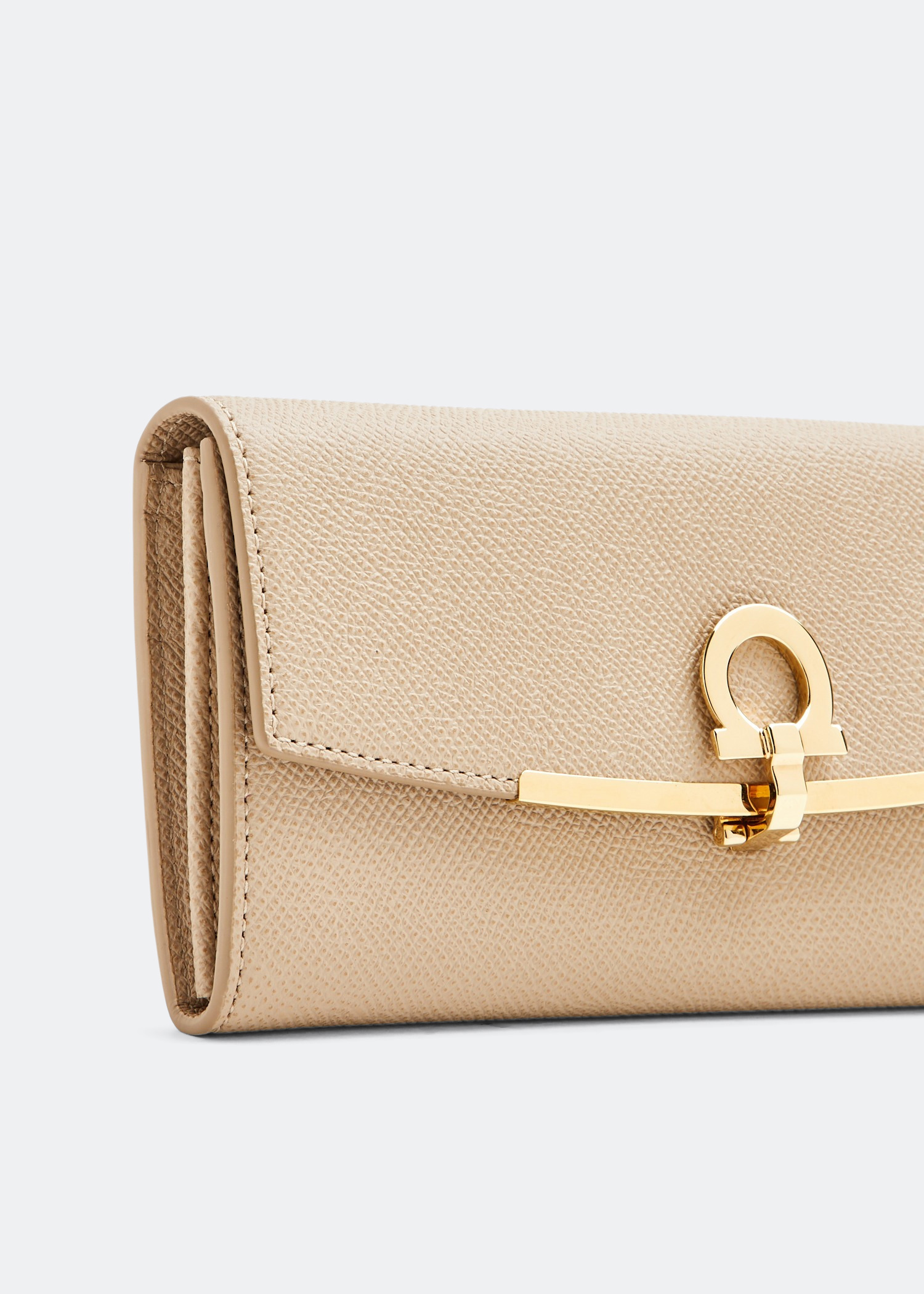 

Gancini continental wallet, Beige