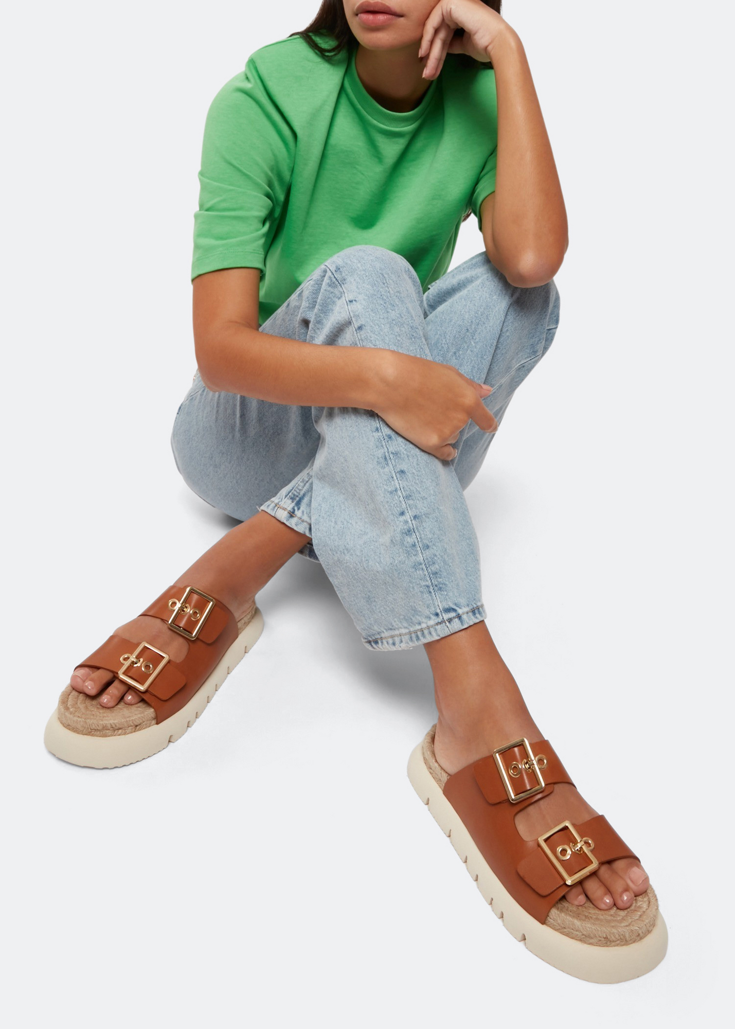 

Dustin sandals, Brown