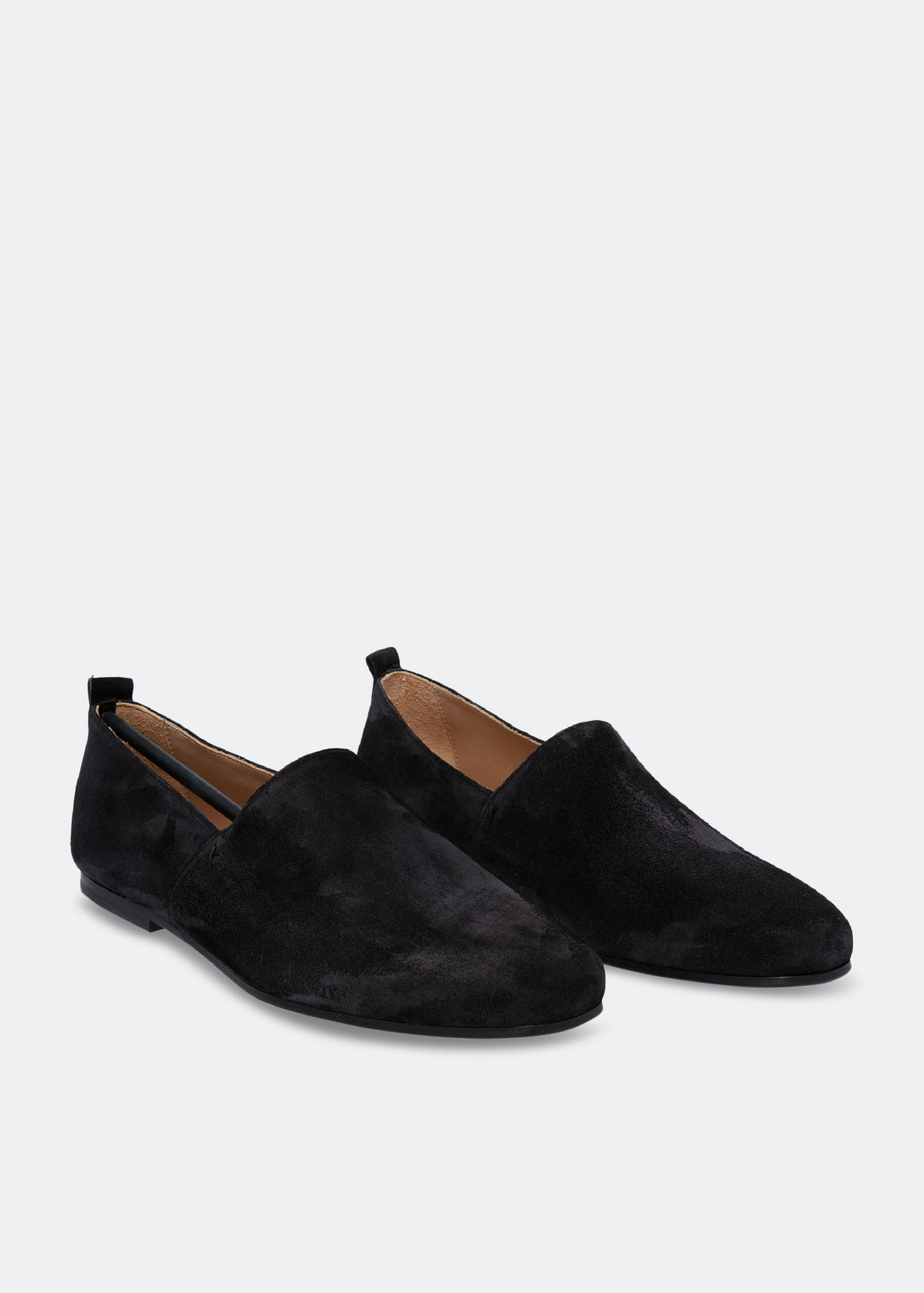 

Alpargata suede slippers, Black