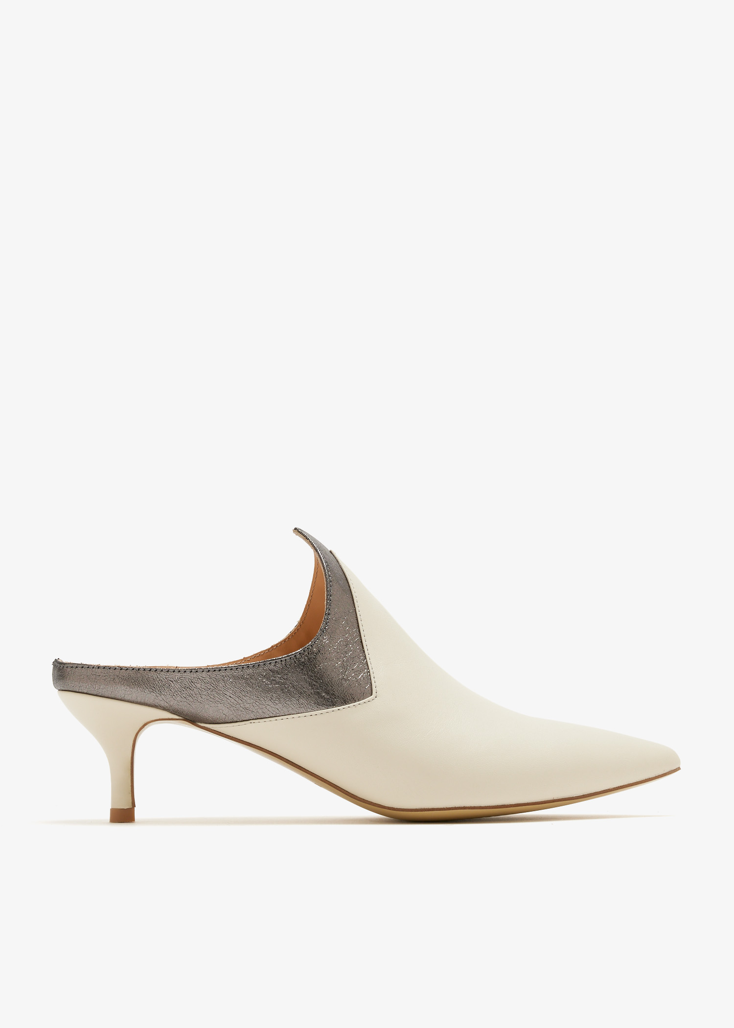 

Vera mules, Cream