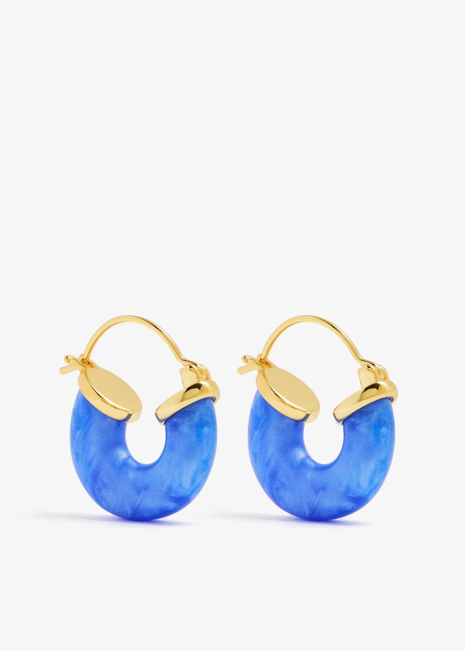 

Petit Swell hoops, Blue